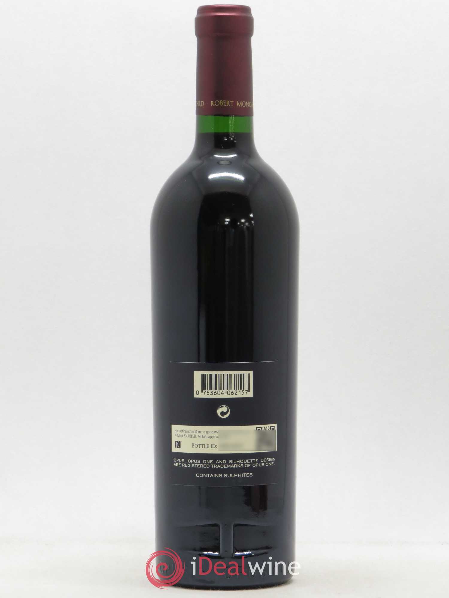 Napa Valley Opus One Robert Mondavi 2015 - Lot de 1 bouteille - 1