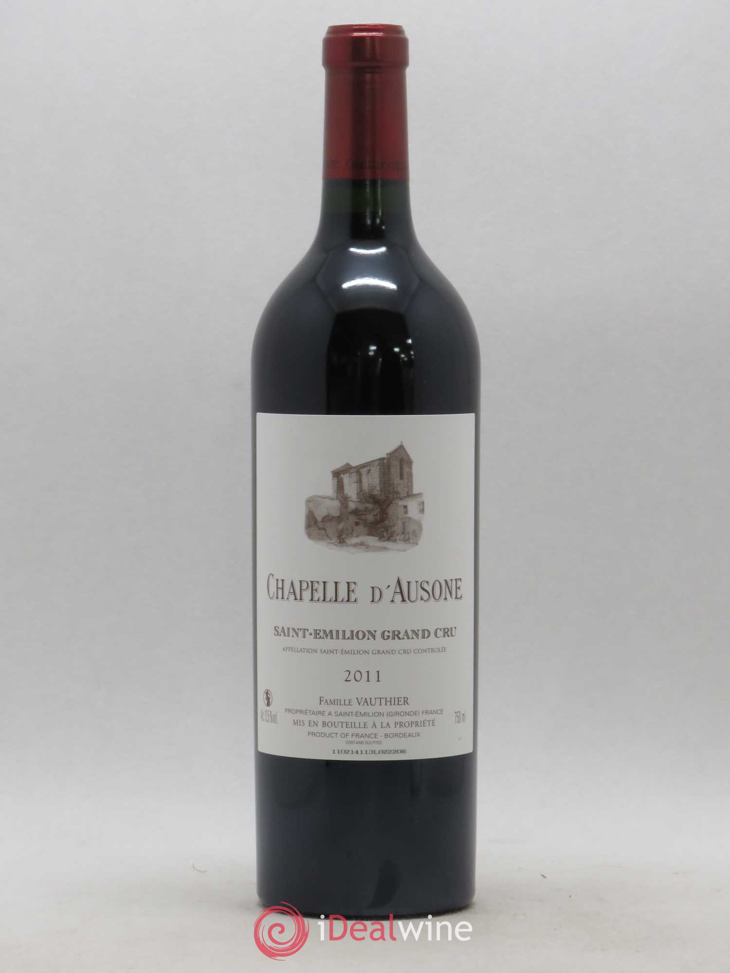 Chapelle d'Ausone Second Vin 2011 - Lot de 1 bouteille - 0