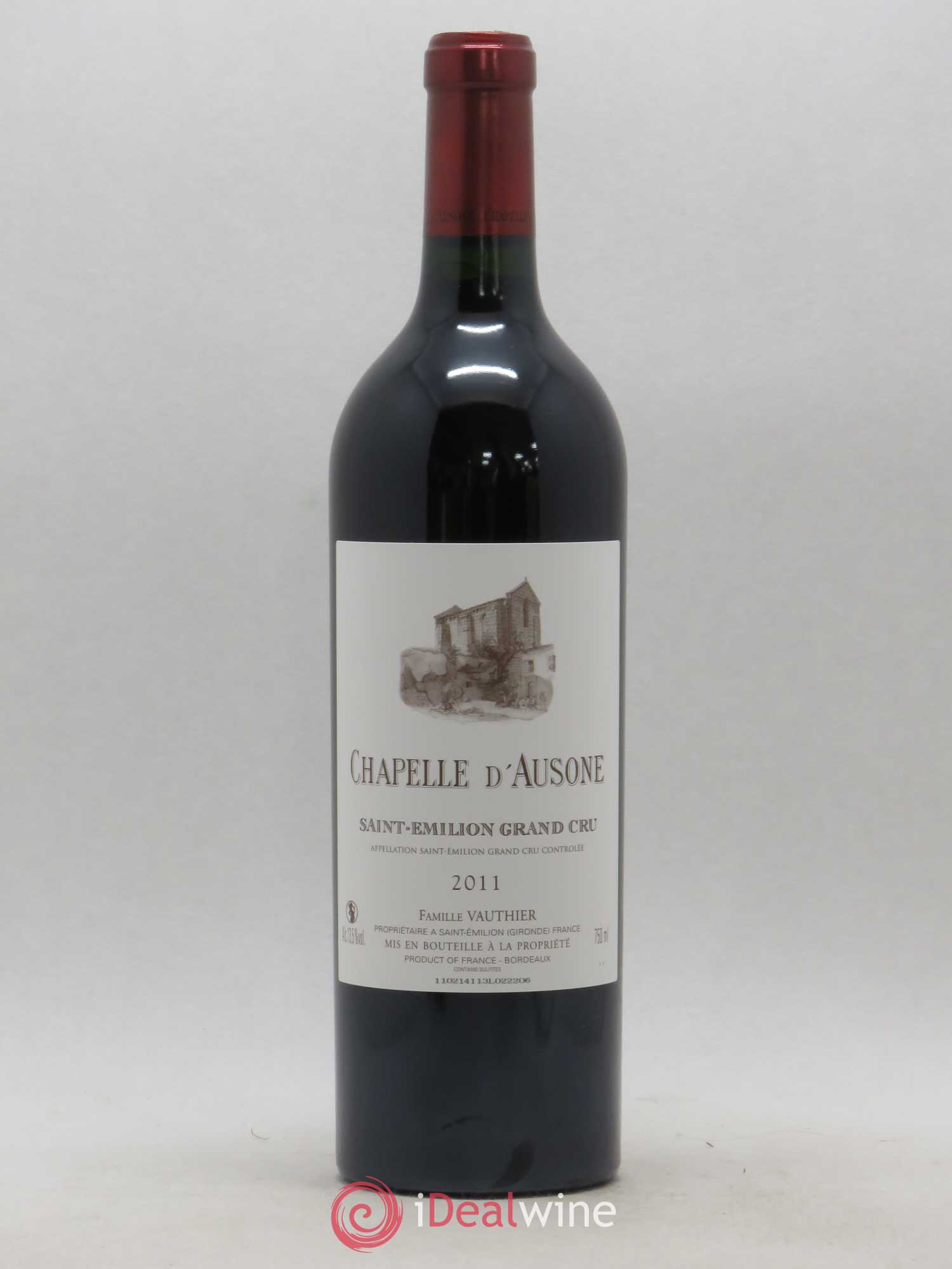 Chapelle d'Ausone Second Vin 2011 - Lot de 1 bouteille - 0