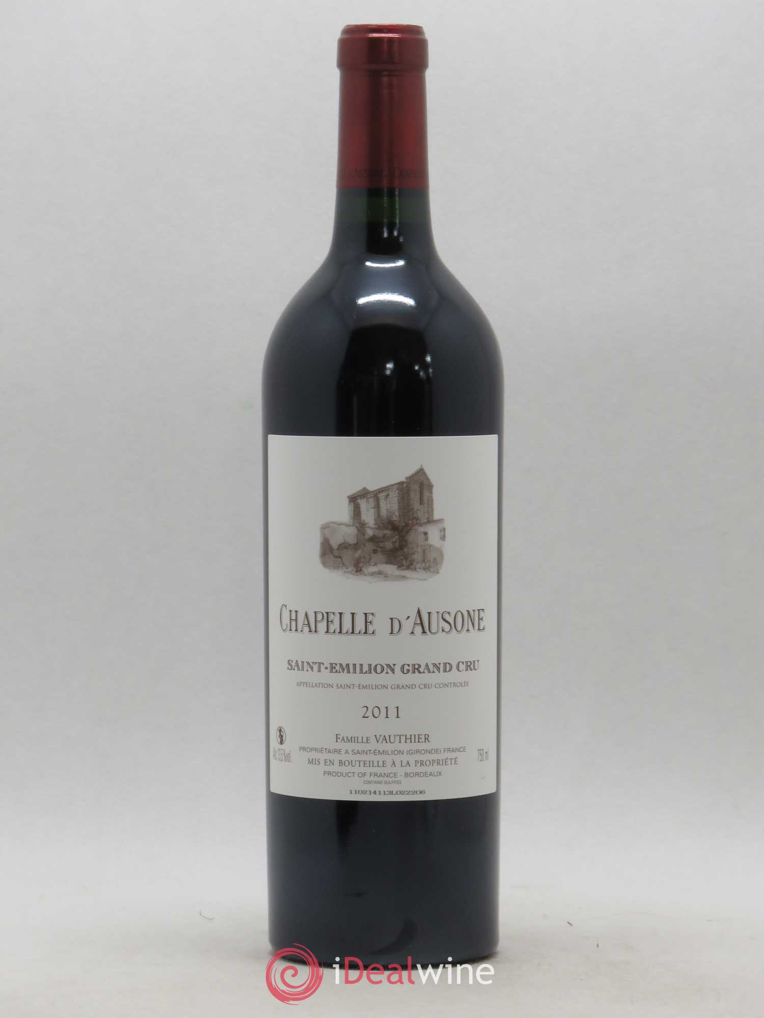 Chapelle d'Ausone Second Vin 2011 - Lot de 1 bouteille - 0