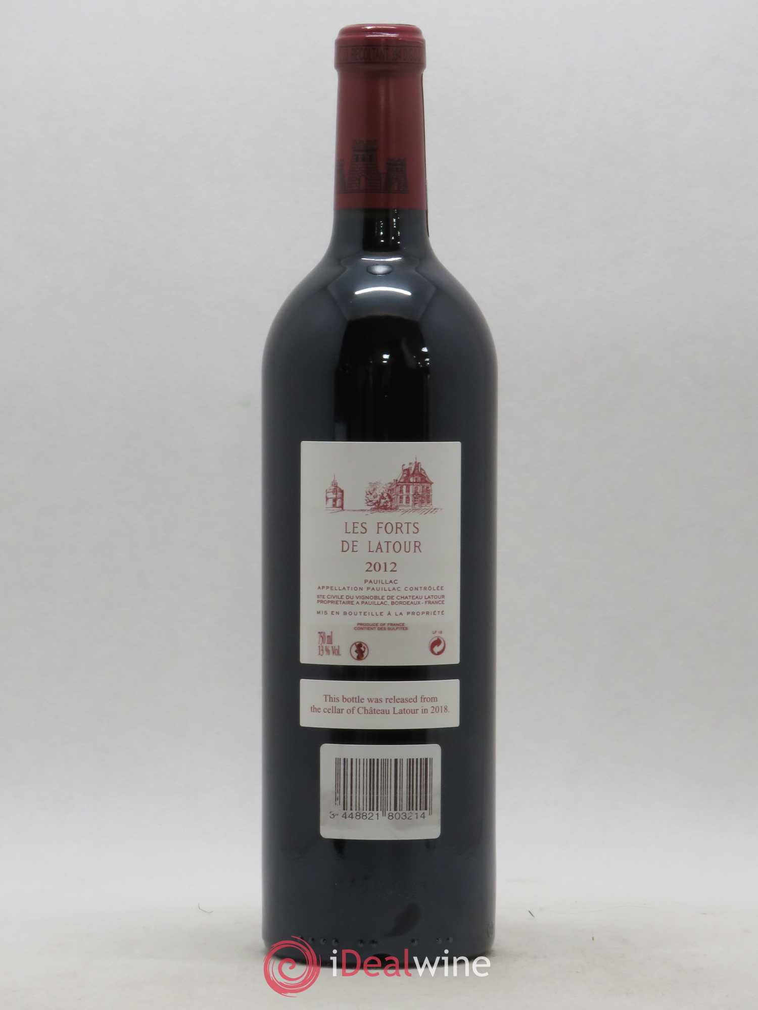 Les Forts de Latour Second Vin 2012 - Lot de 1 bouteille - 1