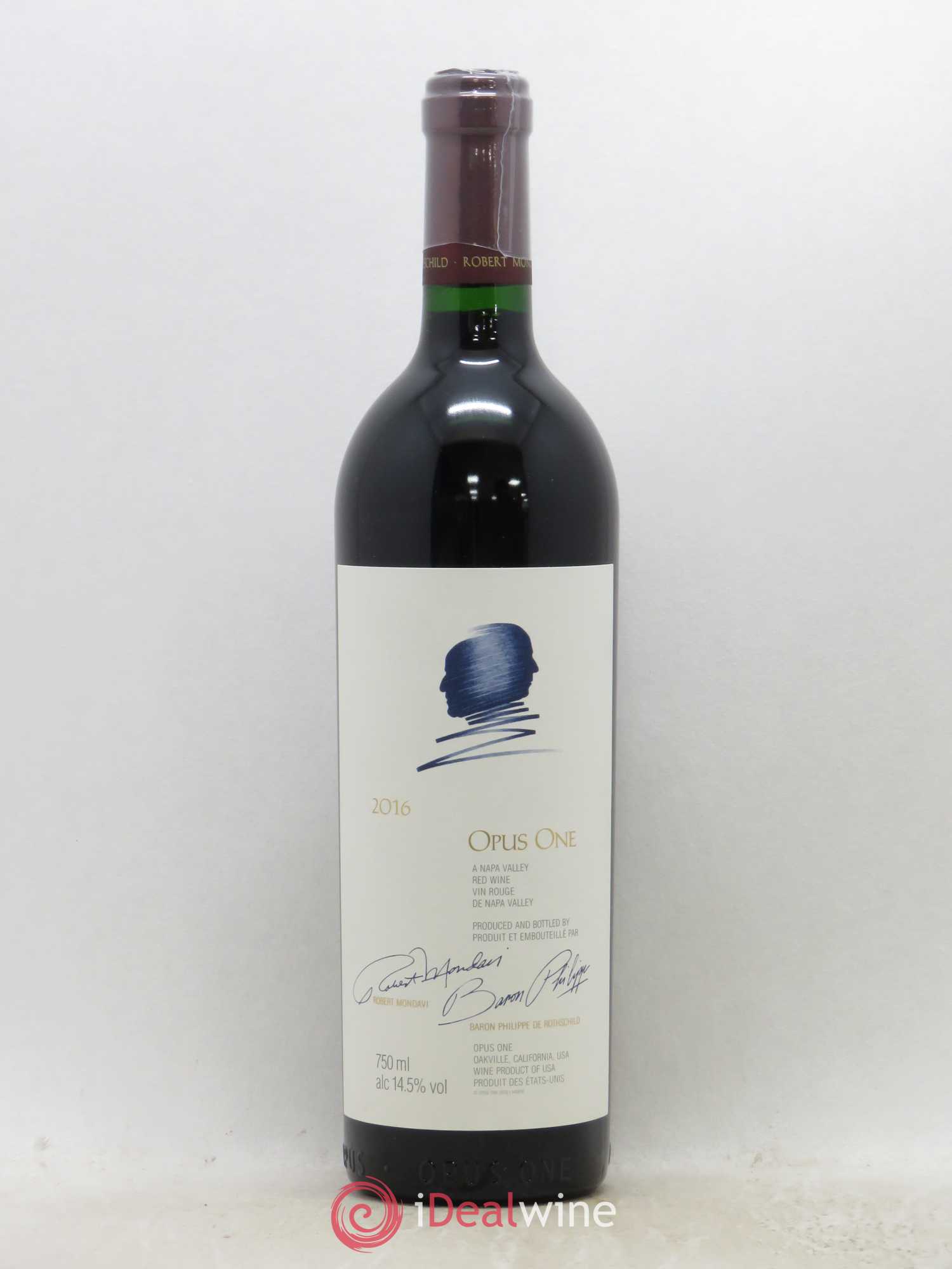 Napa Valley Opus One Robert Mondavi 2016 - Lot de 1 bouteille - 0