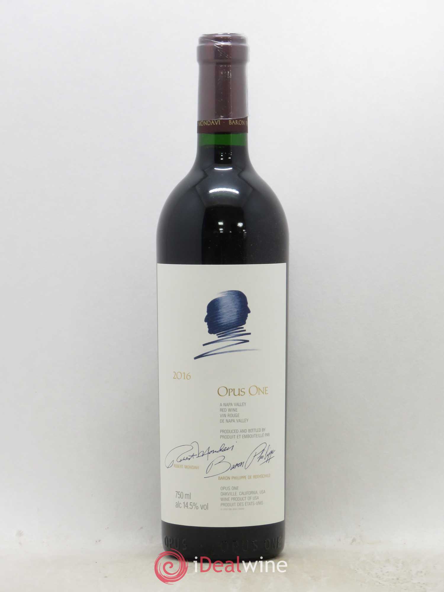 Napa Valley Opus One Robert Mondavi 2016 - Lot de 1 bouteille - 0