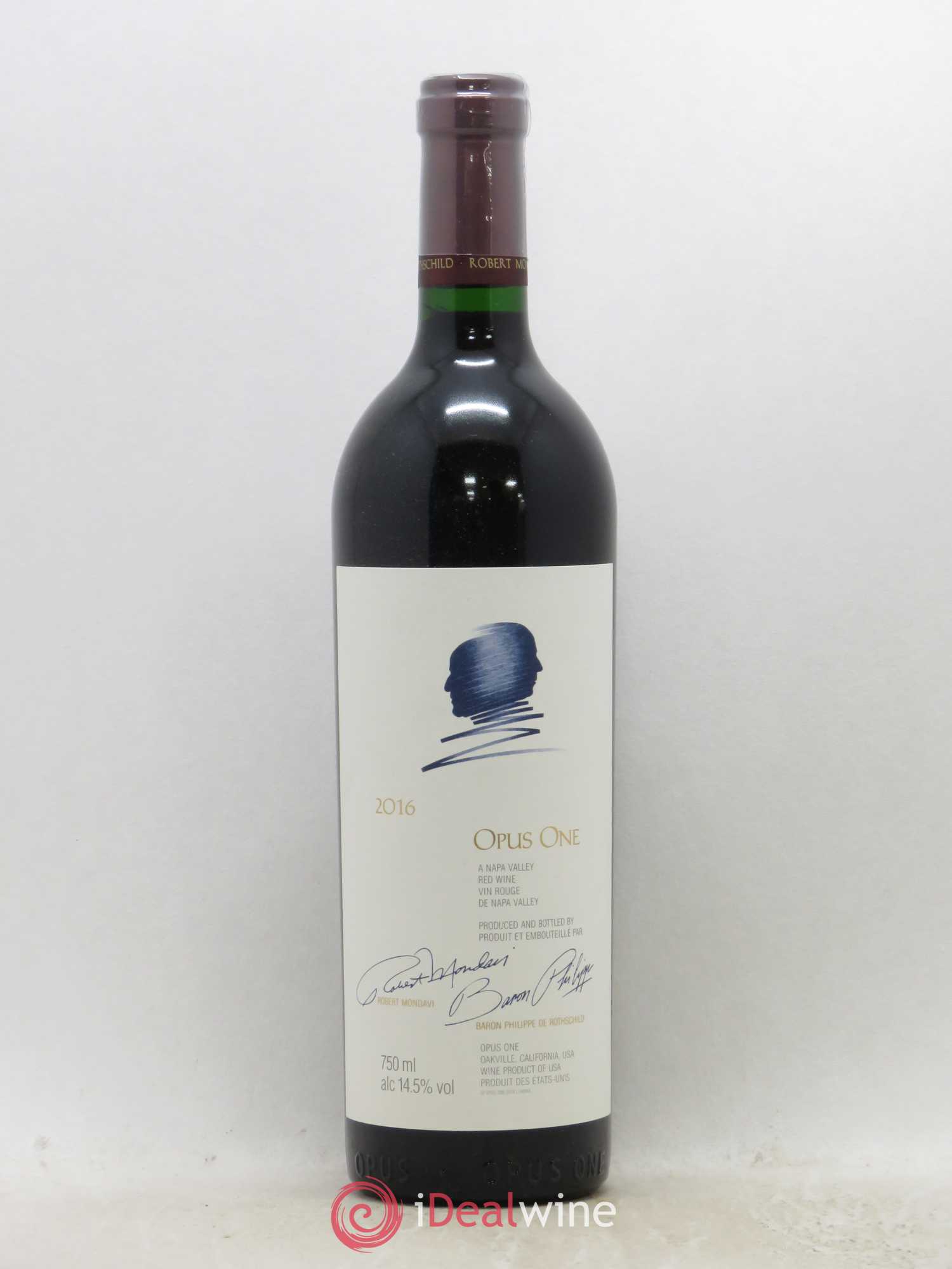 Napa Valley Opus One Robert Mondavi 2016 - Lot de 1 bouteille - 0