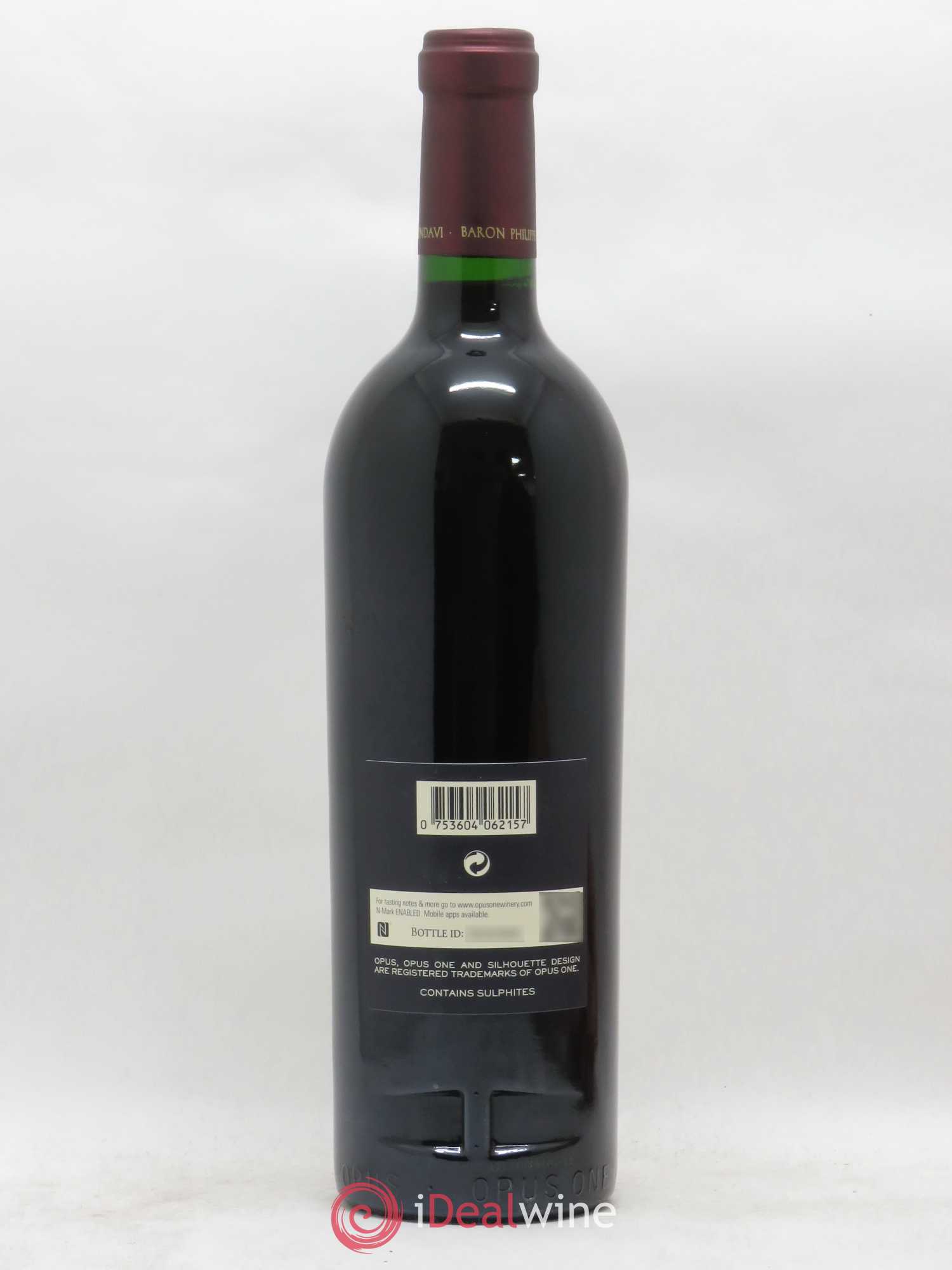 Napa Valley Opus One Robert Mondavi 2015 - Lot de 1 bouteille - 1