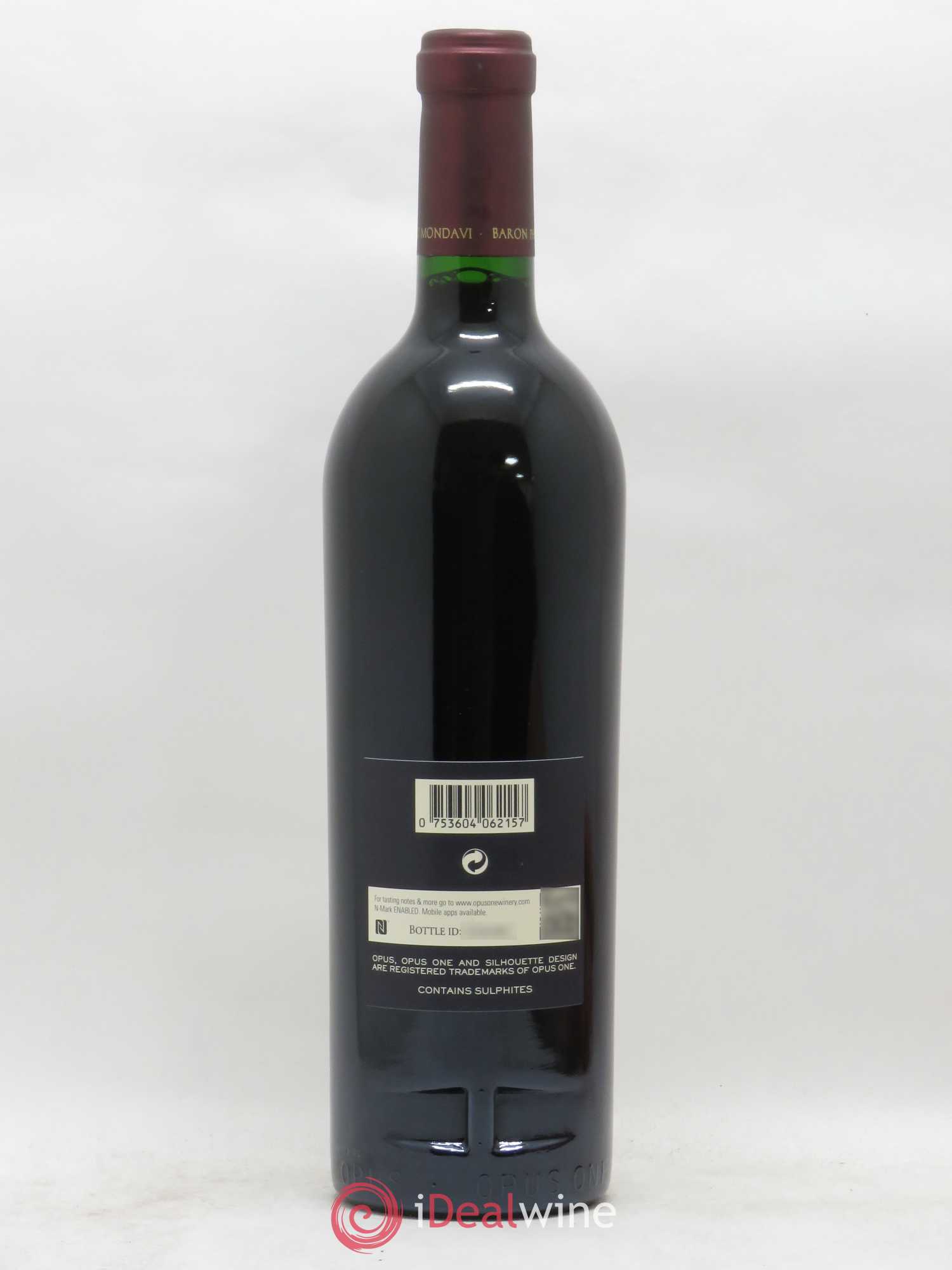 Napa Valley Opus One Robert Mondavi 2015 - Lot de 1 bouteille - 1