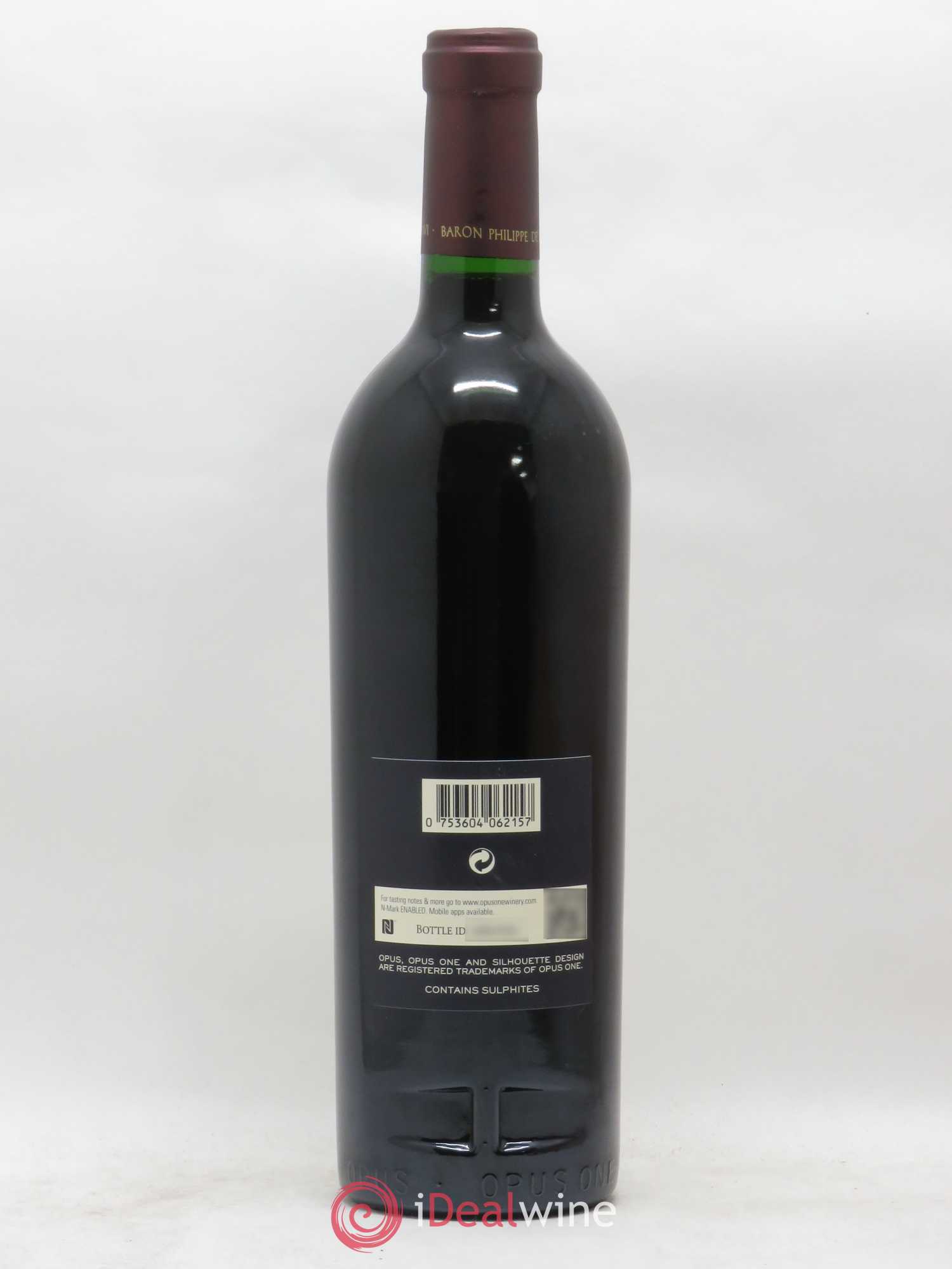 Napa Valley Opus One Robert Mondavi 2015 - Lot de 1 bouteille - 1
