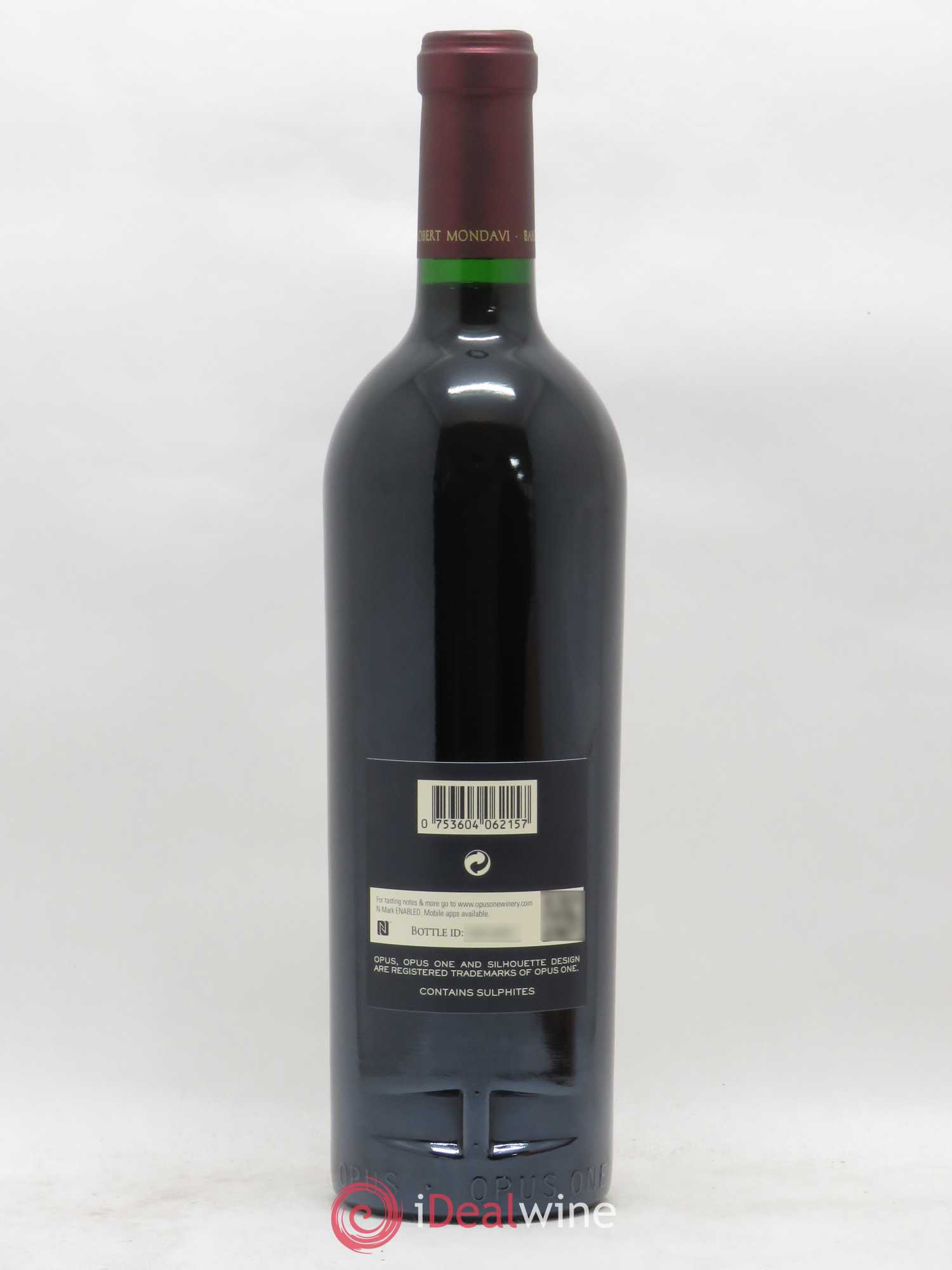 Napa Valley Opus One Robert Mondavi 2015 - Lot de 1 bouteille - 1