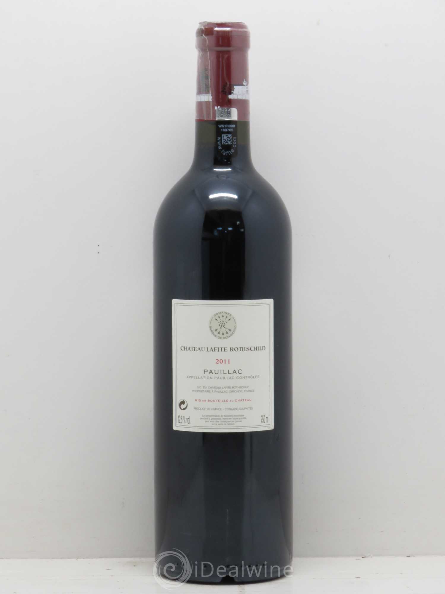 Château Lafite Rothschild 1er Grand Cru Classé 2011 - Lot de 1 bouteille - 1