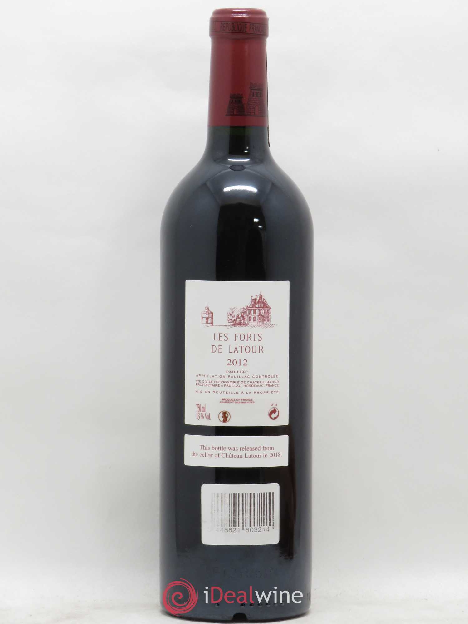 Les Forts de Latour Second Vin 2012 - Lot de 1 bouteille - 1