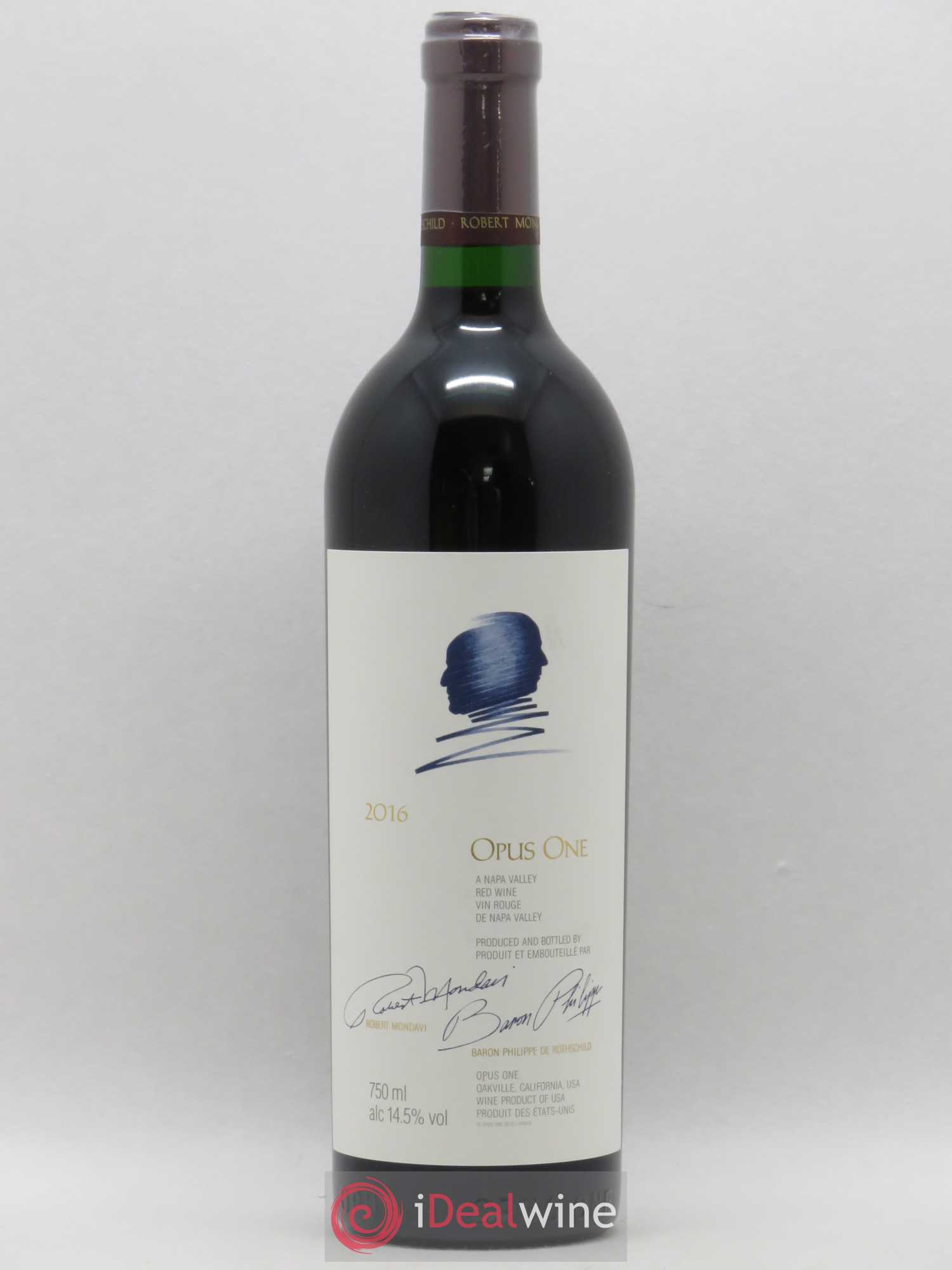Napa Valley Opus One Robert Mondavi 2016 - Lot de 1 bouteille - 0