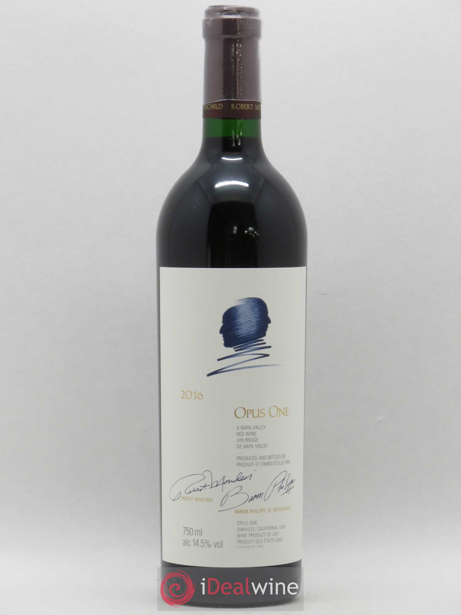 Napa Valley Opus One Robert Mondavi 2016 - Lot de 1 bouteille - 0