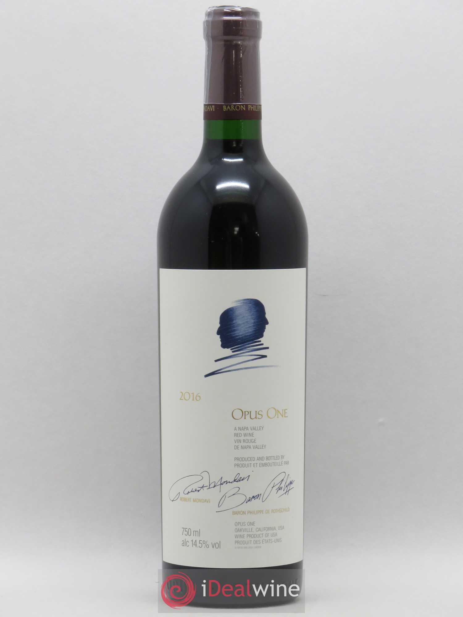 Napa Valley Opus One Robert Mondavi 2016 - Lot de 1 bouteille - 0