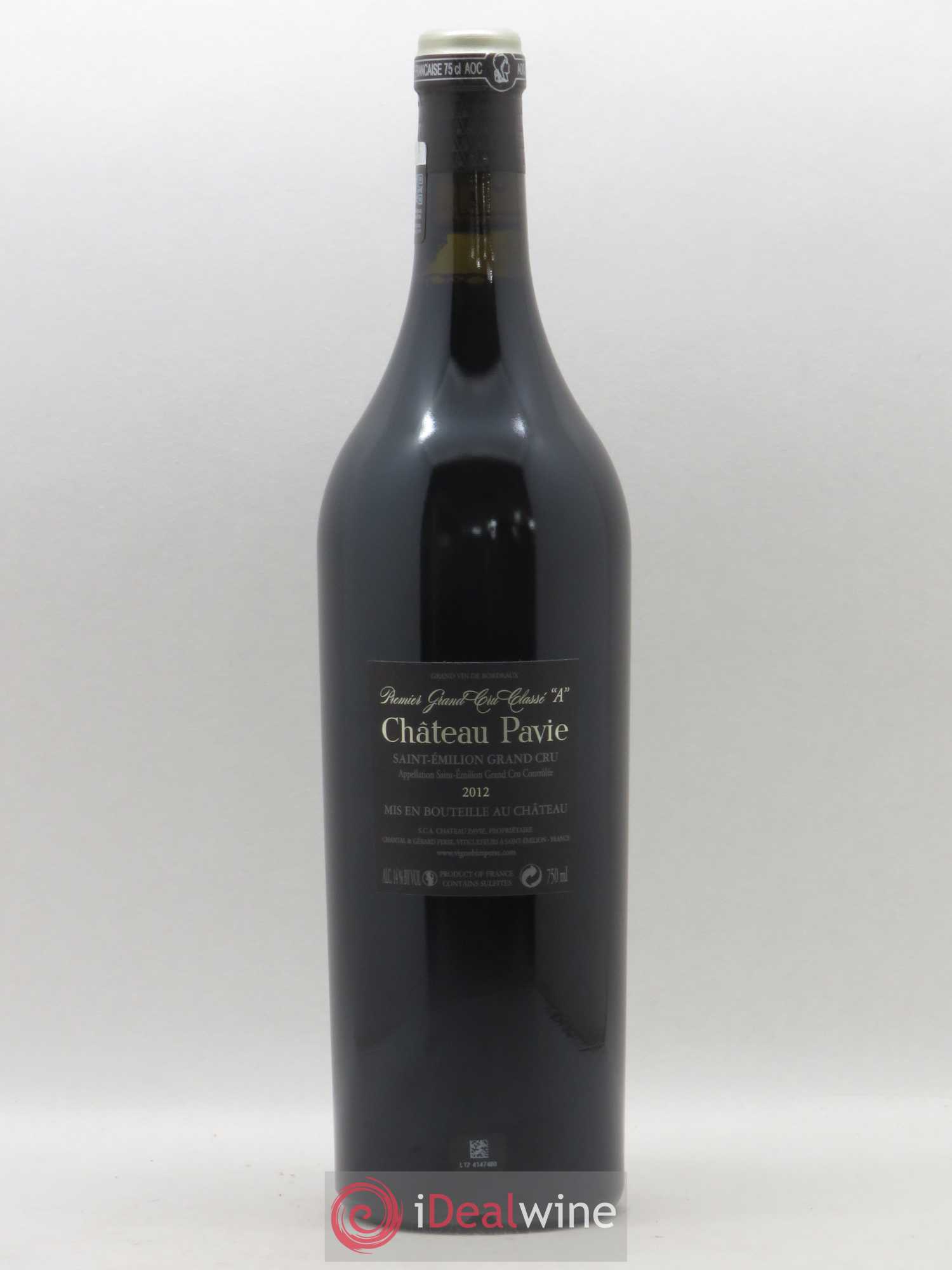 Château Pavie 1er Grand Cru Classé A 2012 - Lot de 1 bouteille - 1