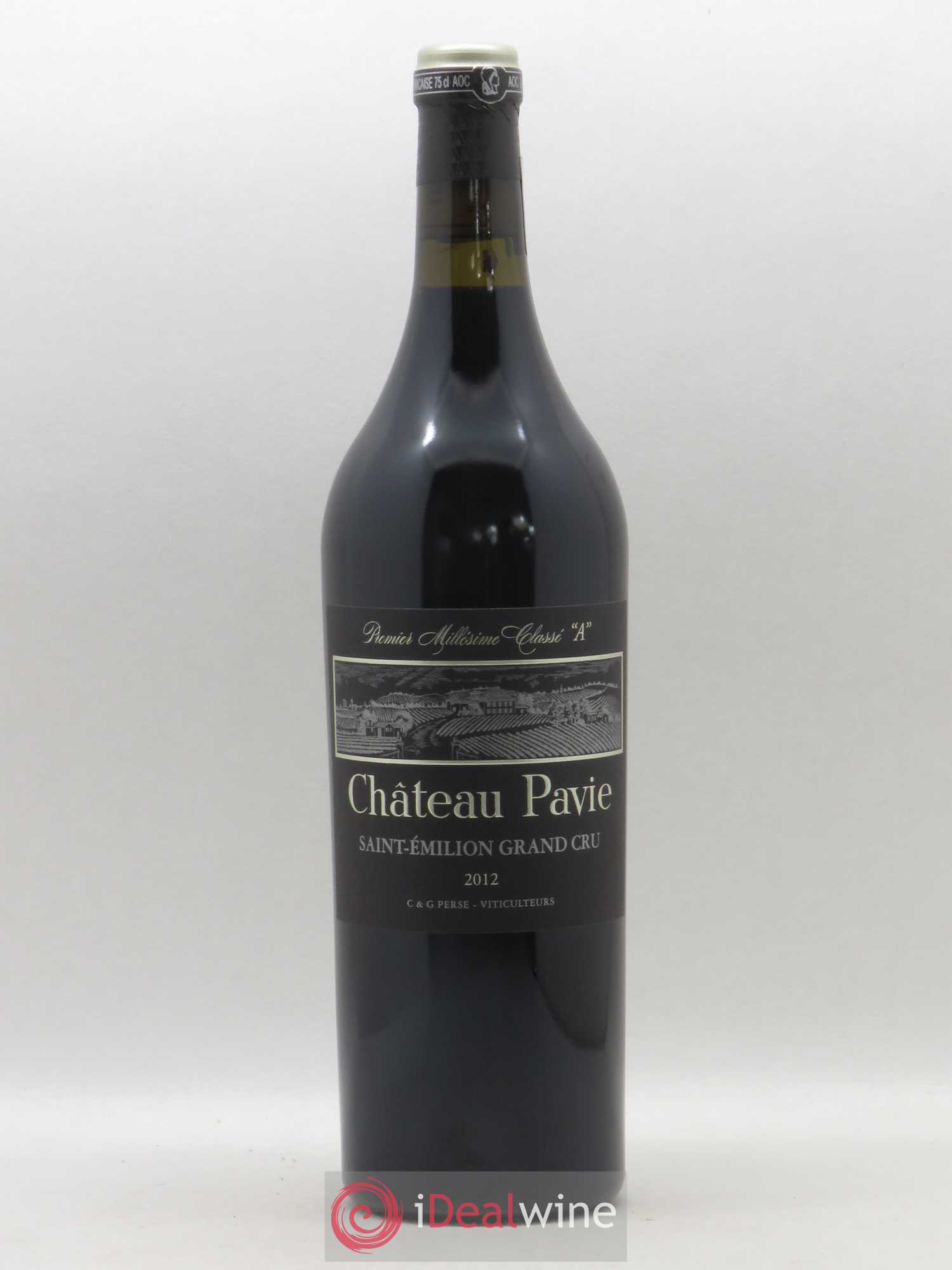 Château Pavie 1er Grand Cru Classé A 2012 - Lot de 1 bouteille - 0