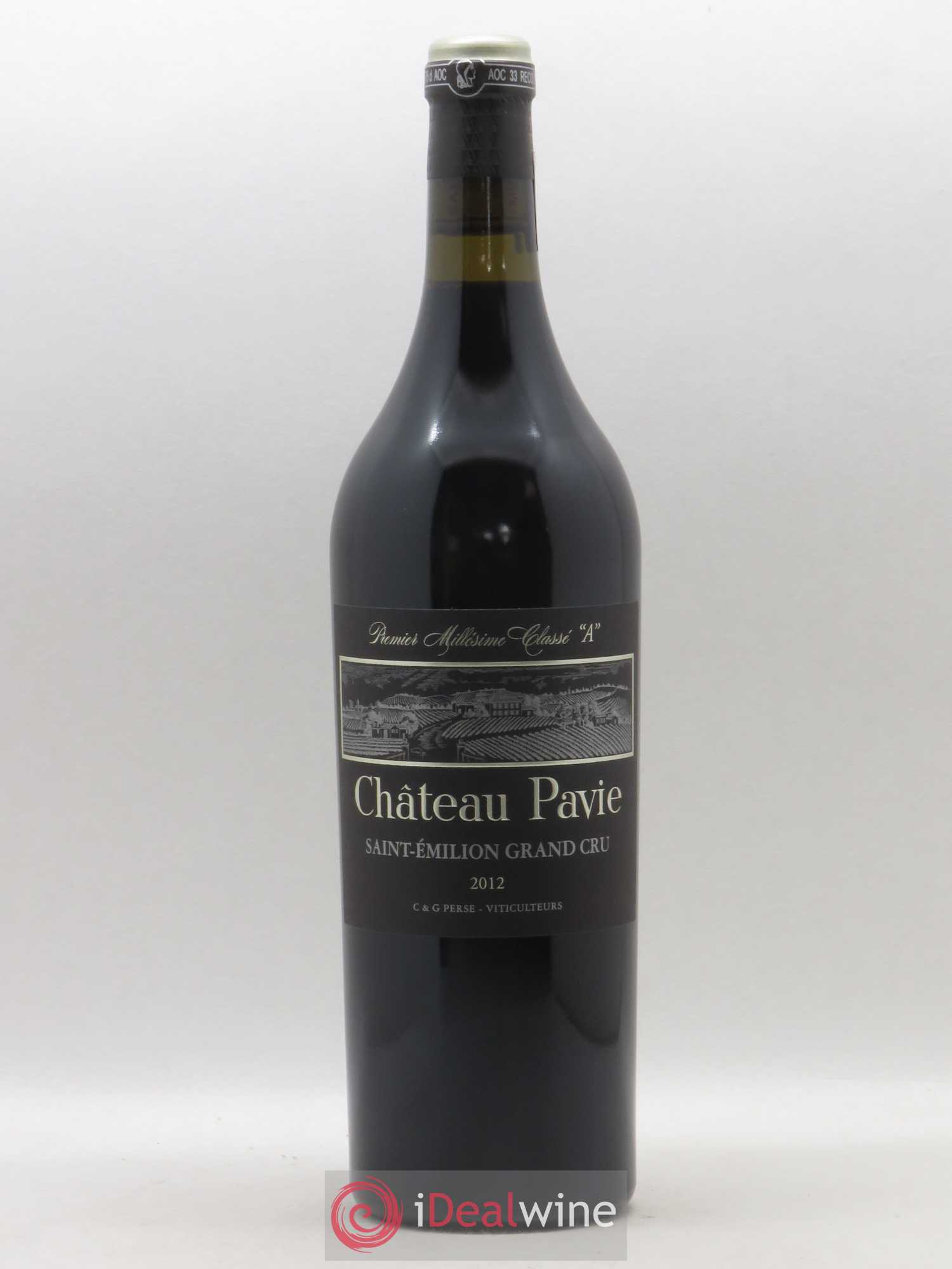 Château Pavie 1er Grand Cru Classé A 2012 - Lot de 1 bouteille - 0