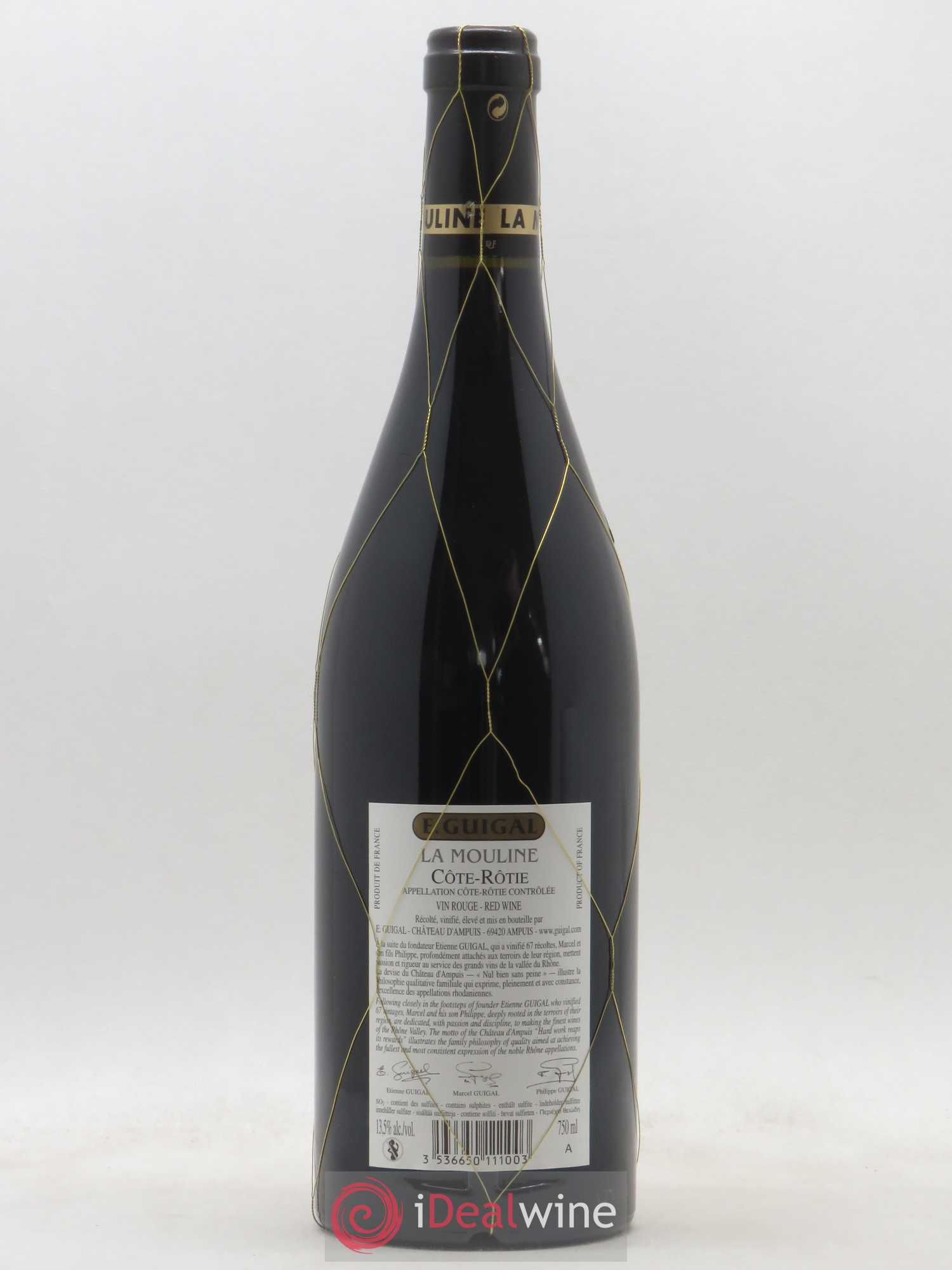 Côte-Rôtie La Mouline Guigal 2016 - Lot de 1 bouteille - 1