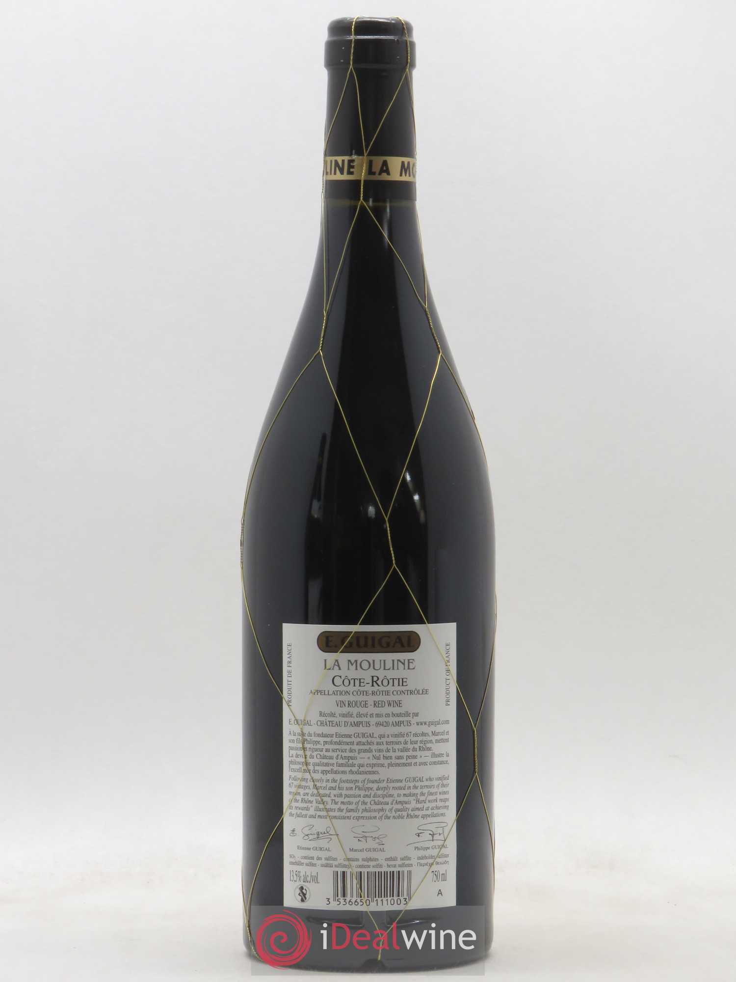 Côte-Rôtie La Mouline Guigal 2016 - Lot de 1 bouteille - 1