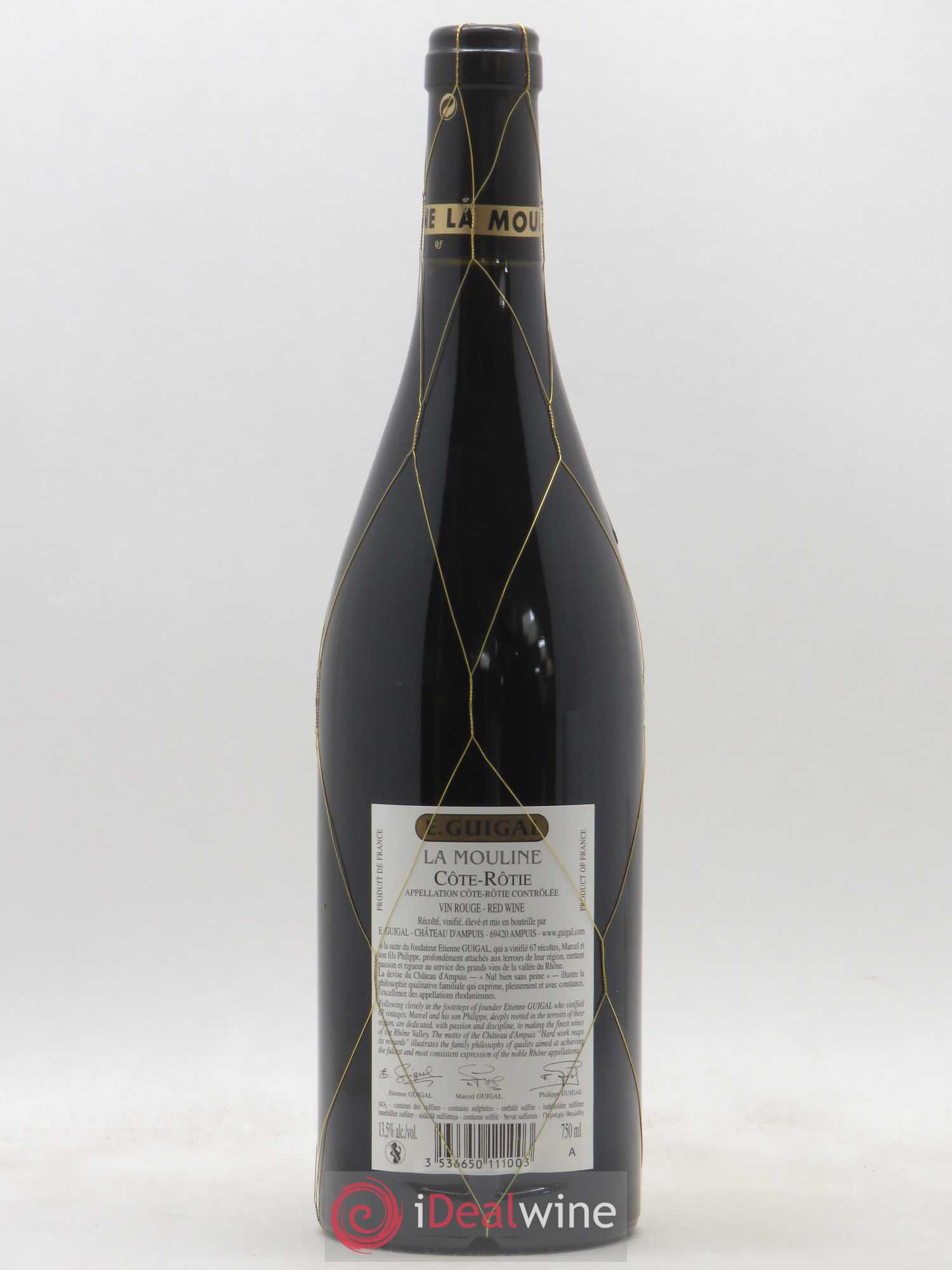 Côte-Rôtie La Mouline Guigal 2016 - Lot de 1 bouteille - 1