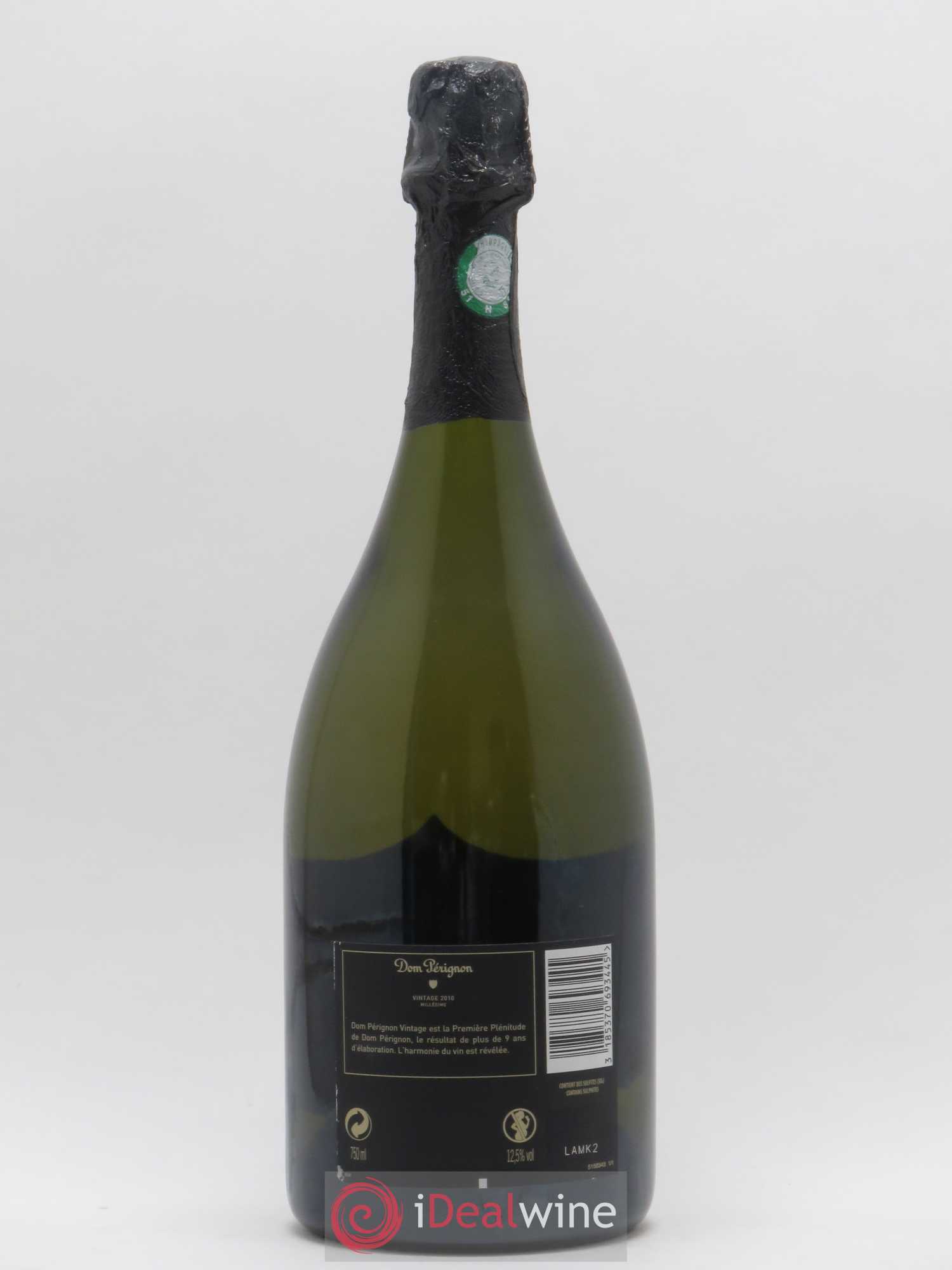 Brut Dom Pérignon 2010 - Lot de 1 bouteille - 1