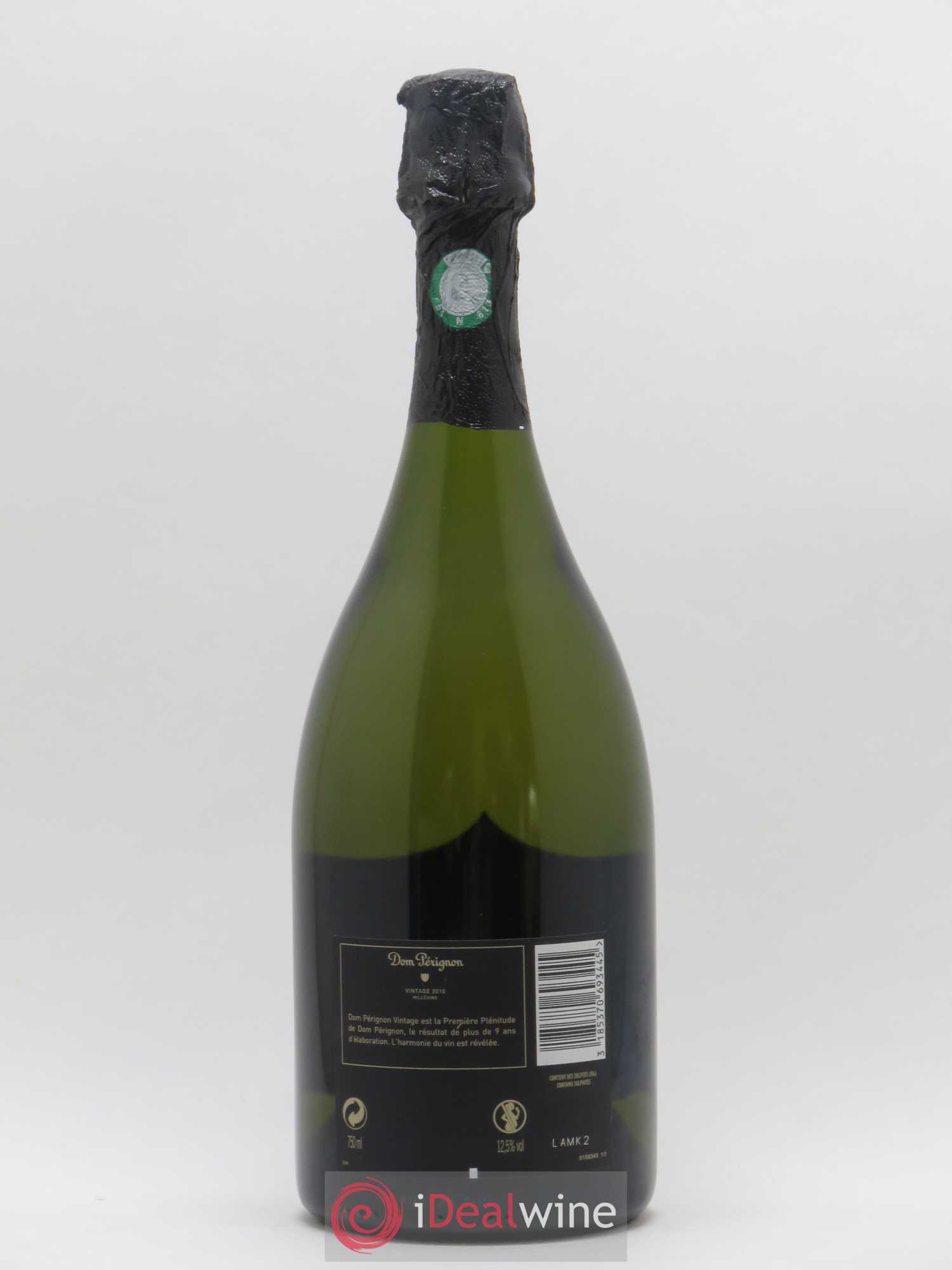 Brut Dom Pérignon 2010 - Lot de 1 bouteille - 1