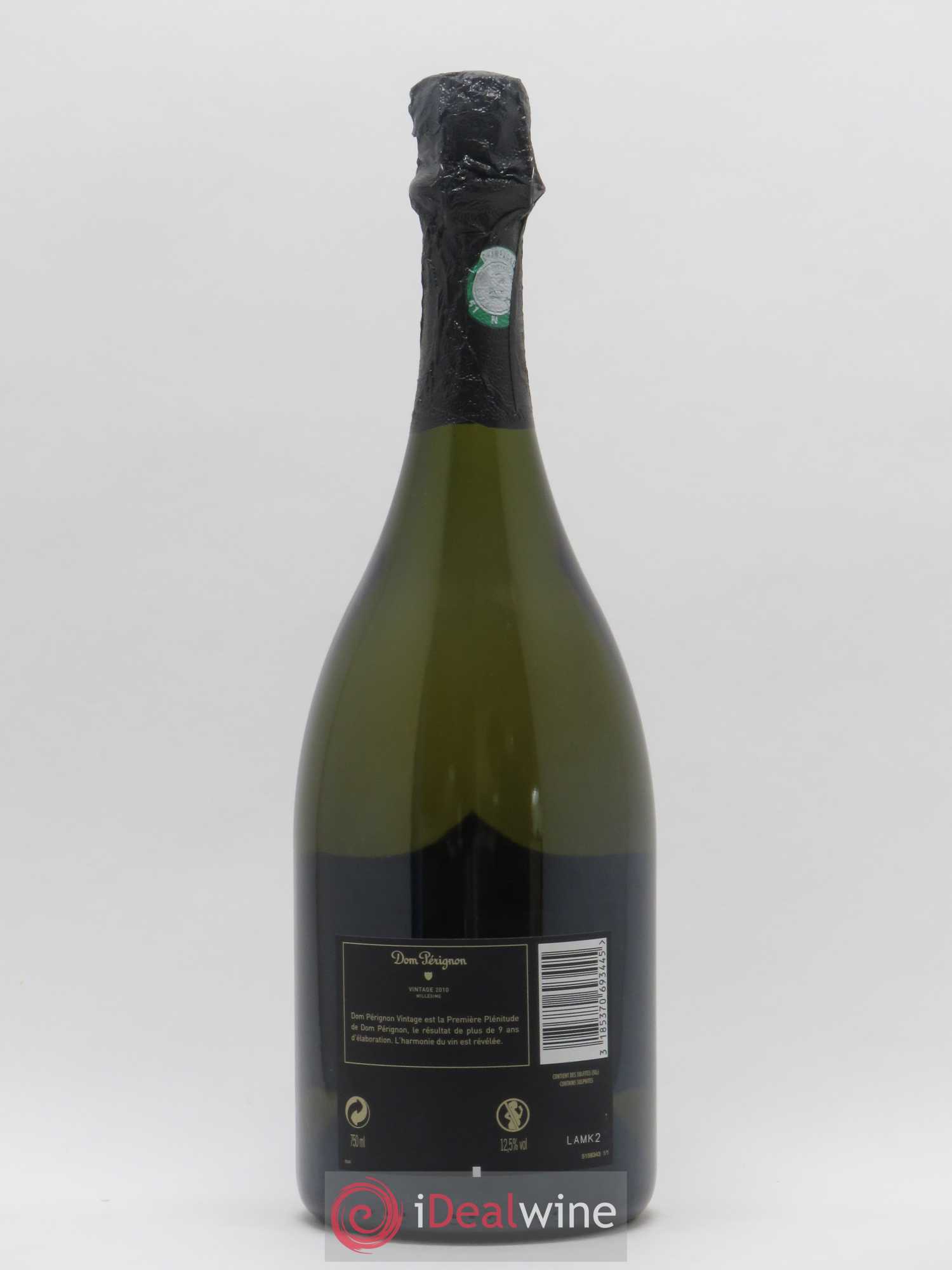 Brut Dom Pérignon 2010 - Lot de 1 bouteille - 1
