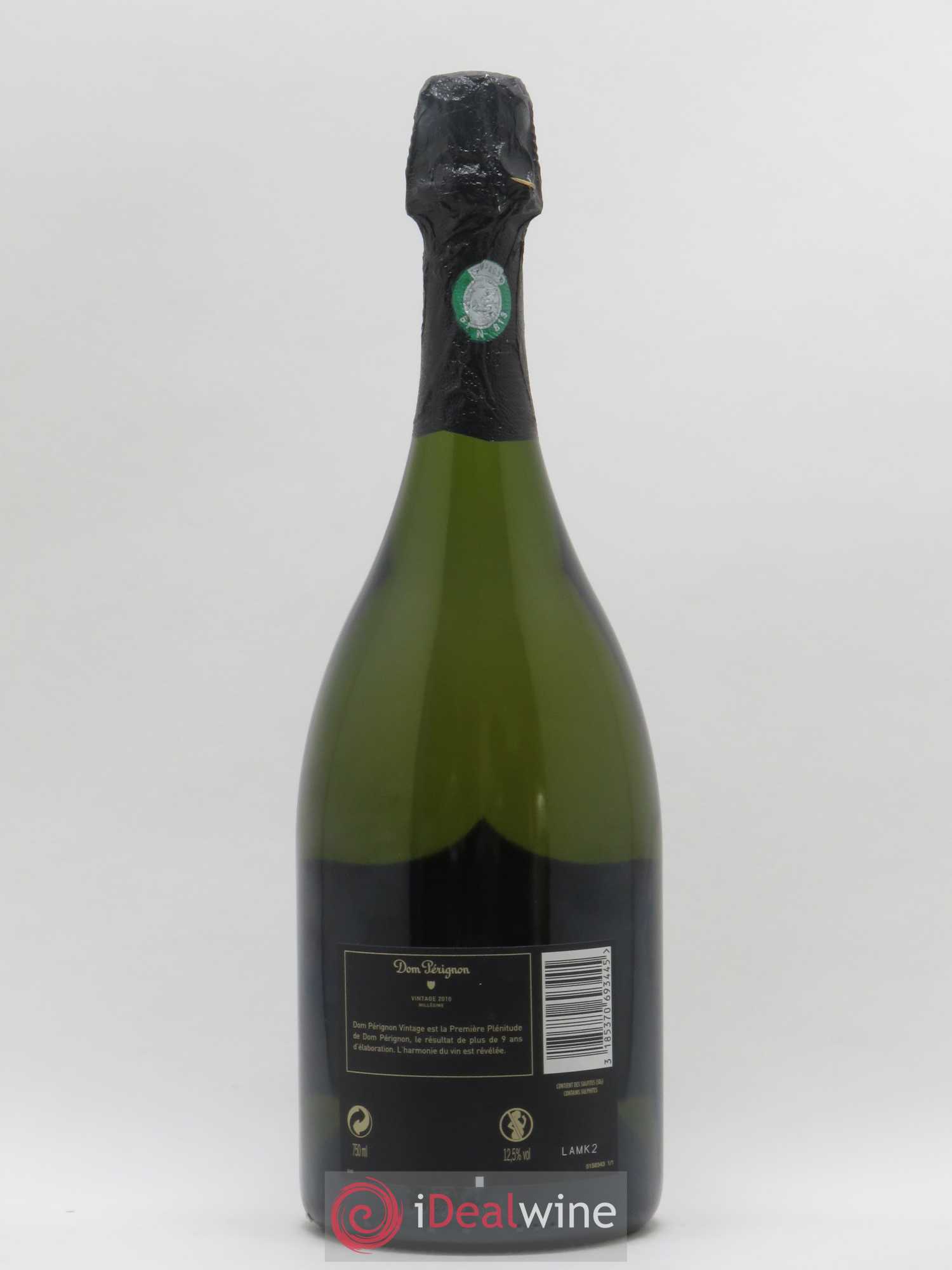 Brut Dom Pérignon 2010 - Lot de 1 bouteille - 1