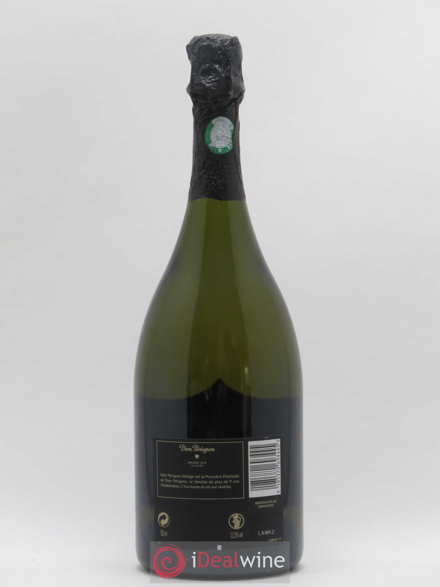 Brut Dom Pérignon 2010 - Lot de 1 bouteille - 1