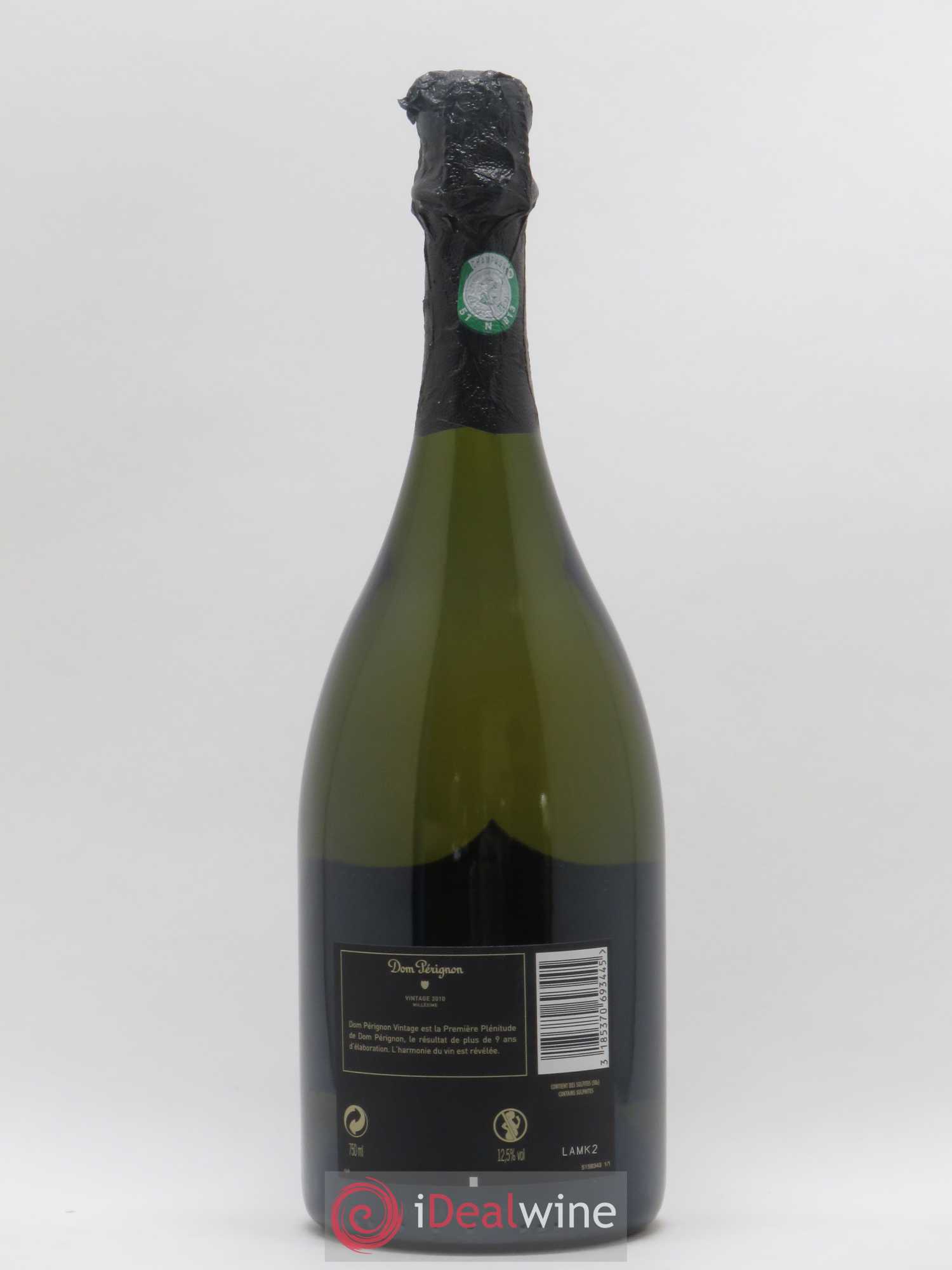 Brut Dom Pérignon 2010 - Lot de 1 bouteille - 1