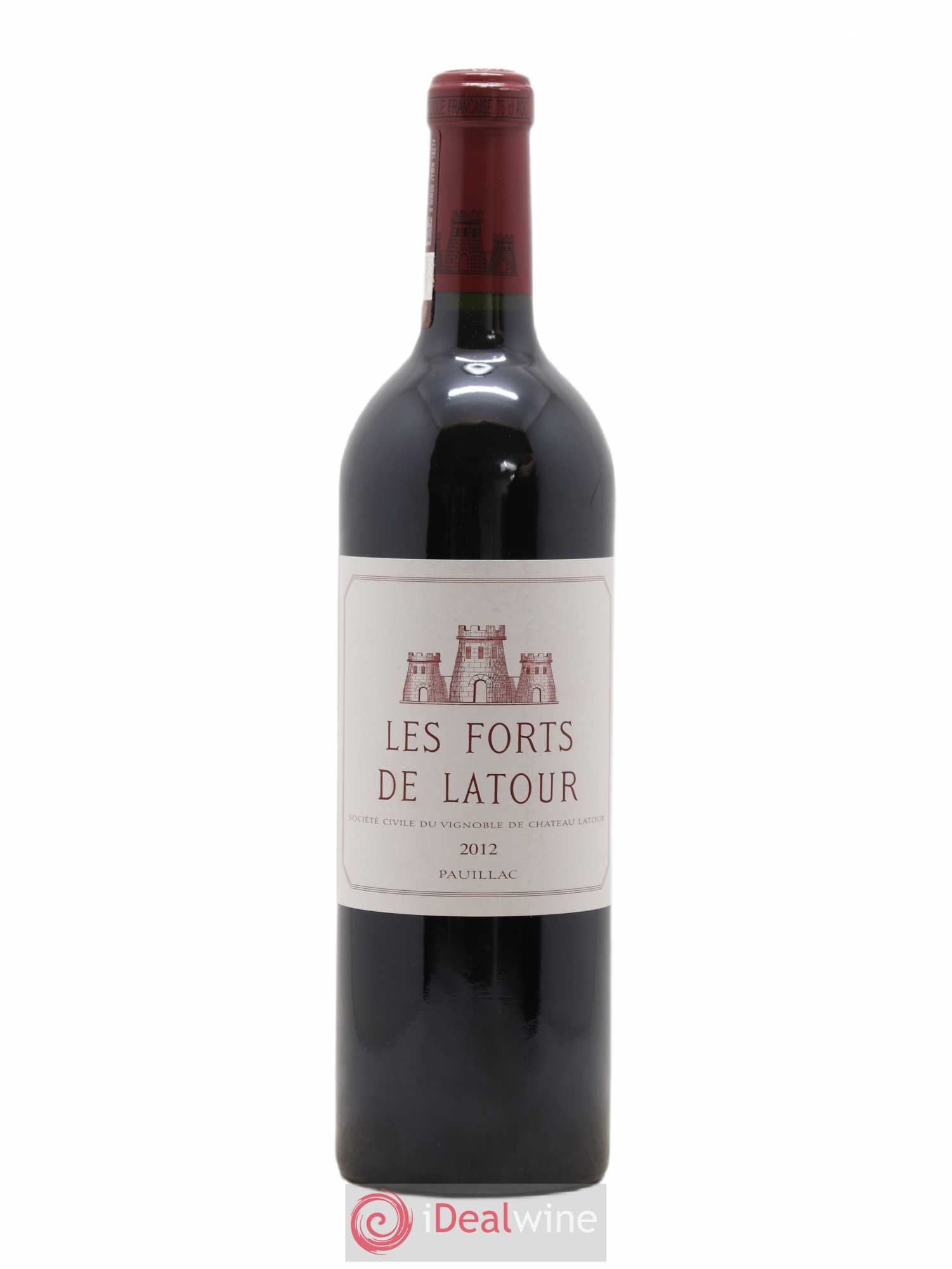Les Forts de Latour Second Vin 2012 - Lot de 1 bouteille - 0