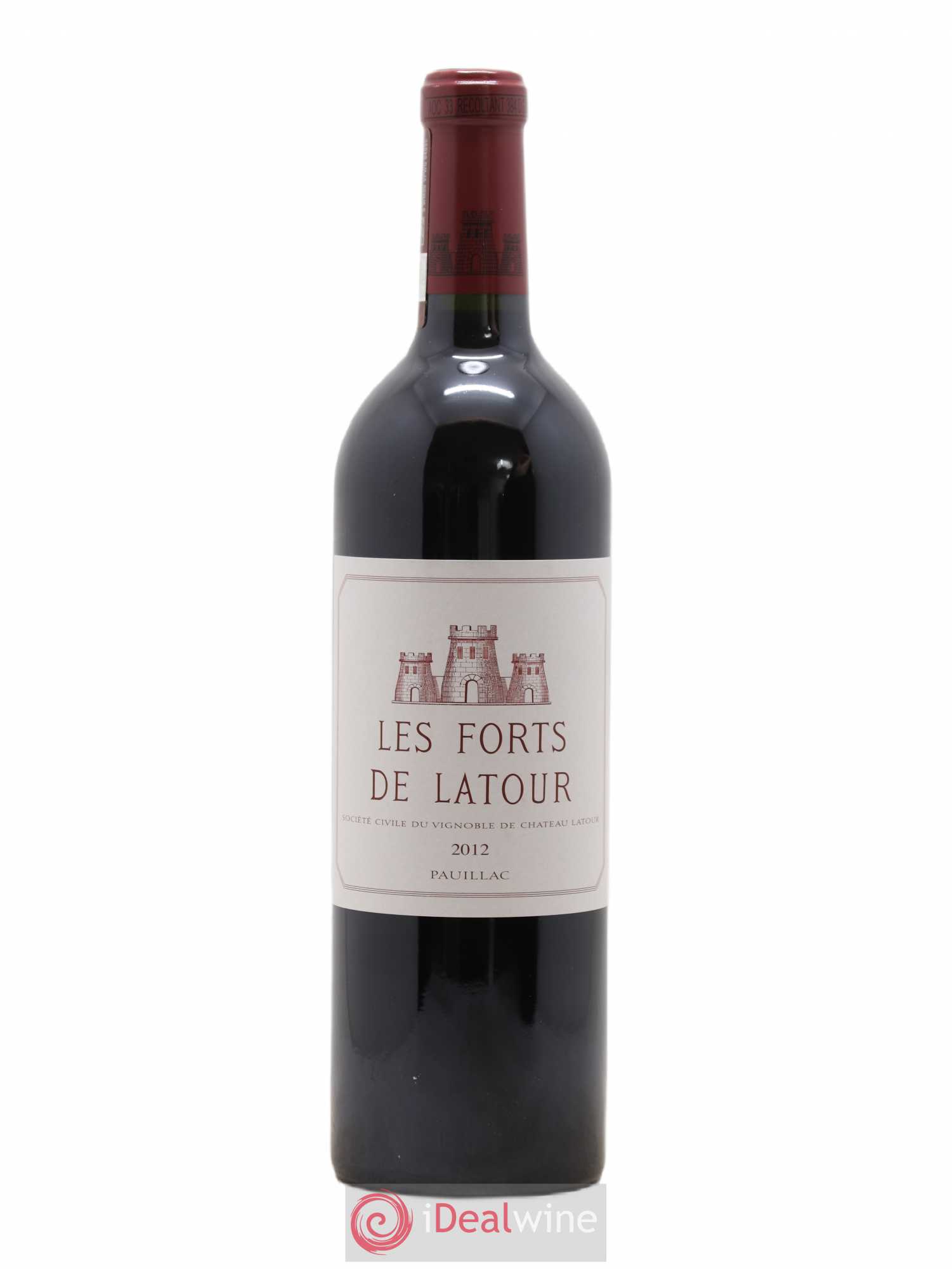 Les Forts de Latour Second Vin 2012 - Lot de 1 bouteille - 0