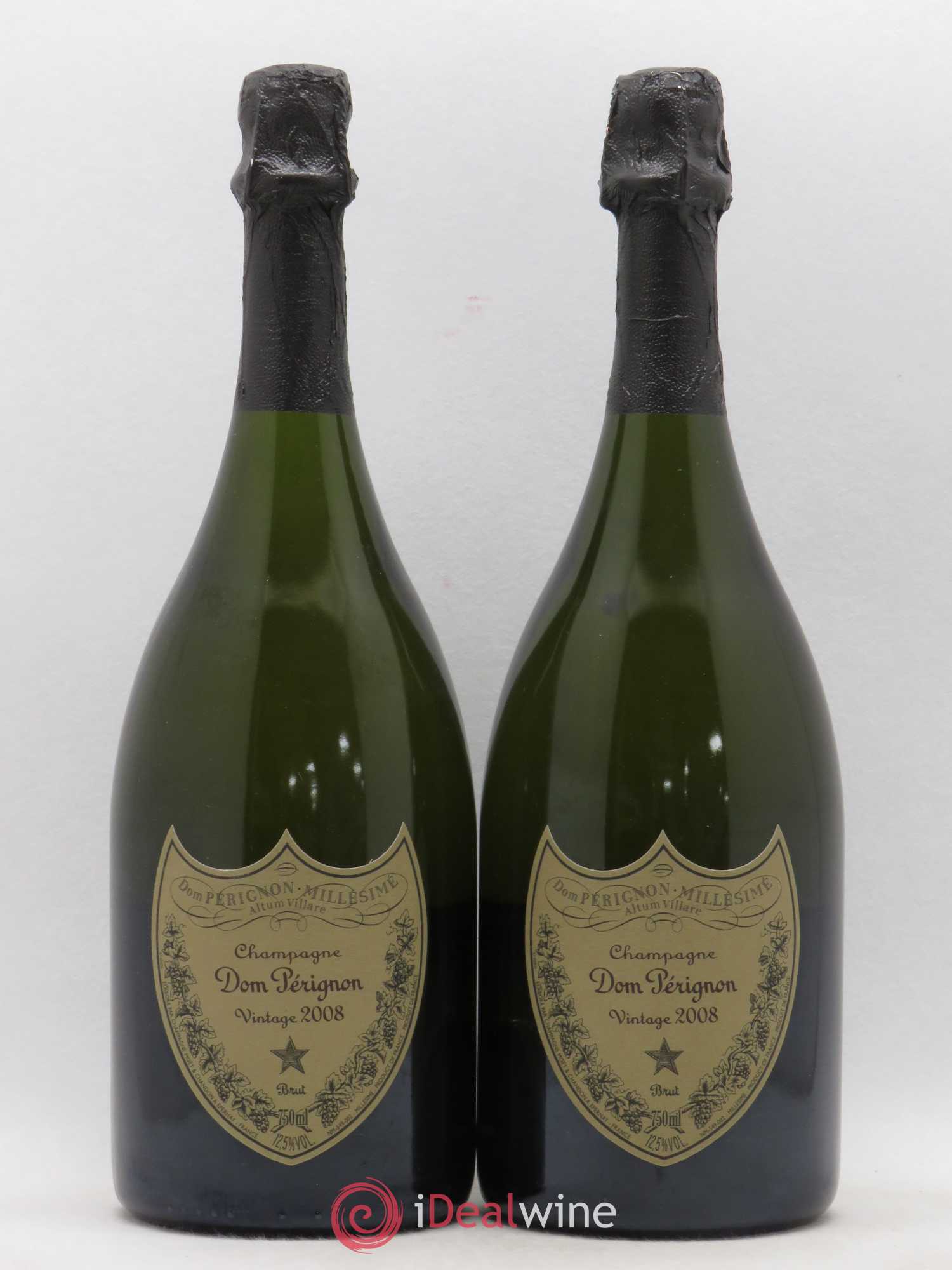 Brut Dom Pérignon 2008 - Lot de 2 bouteilles - 0
