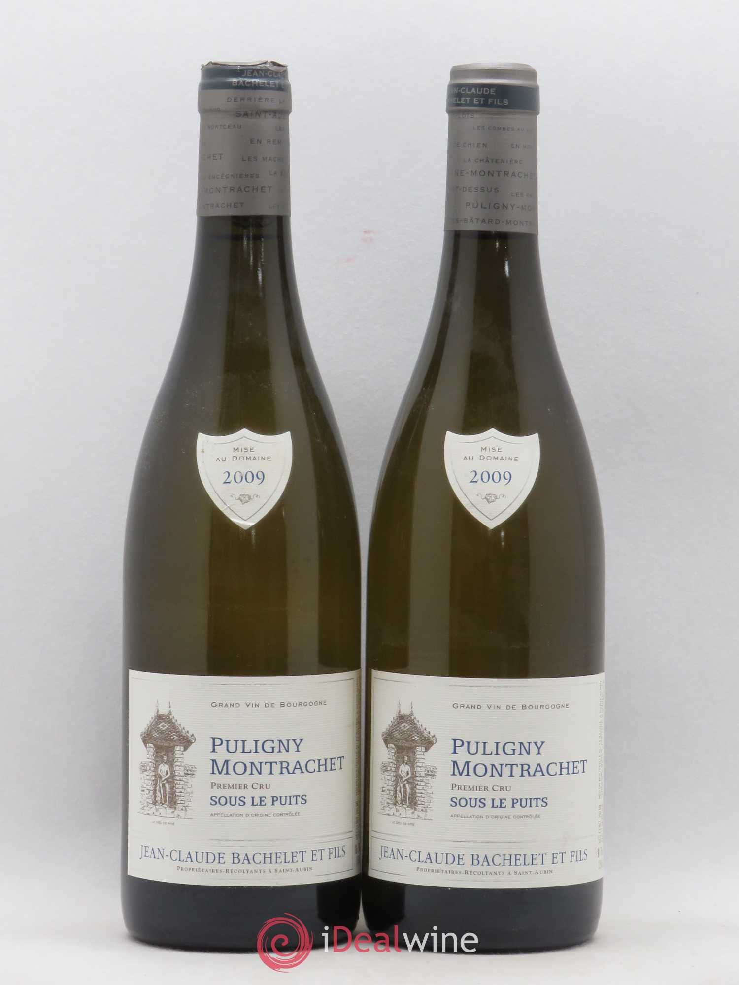 Puligny-Montrachet 1er Cru Sous le Puits Jean-Claude Bachelet 2009 - Posten von 2 Flaschen - 0