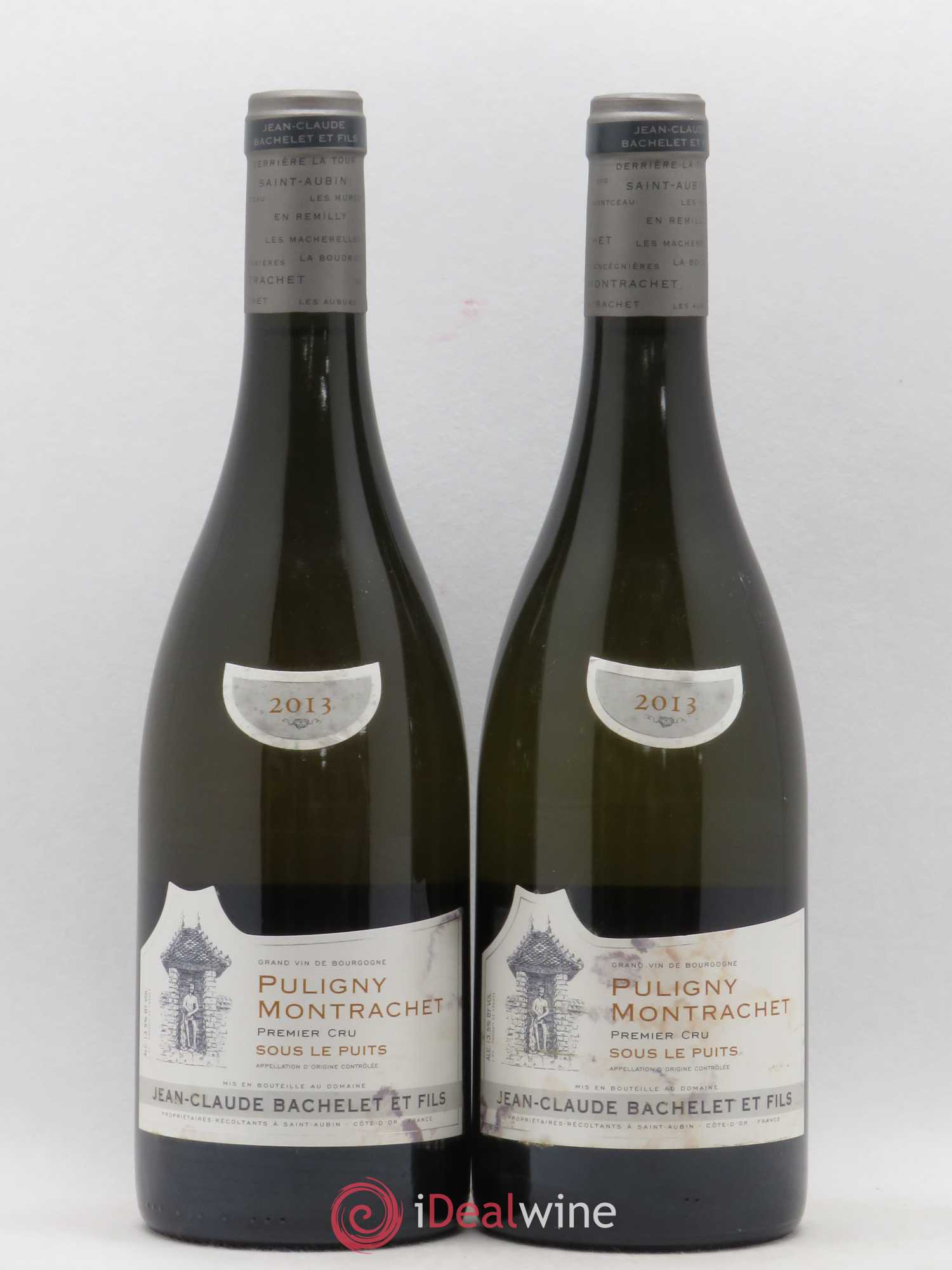 Puligny-Montrachet 1er Cru Sous le Puits Jean-Claude Bachelet 2013 - Posten von 2 Flaschen - 0