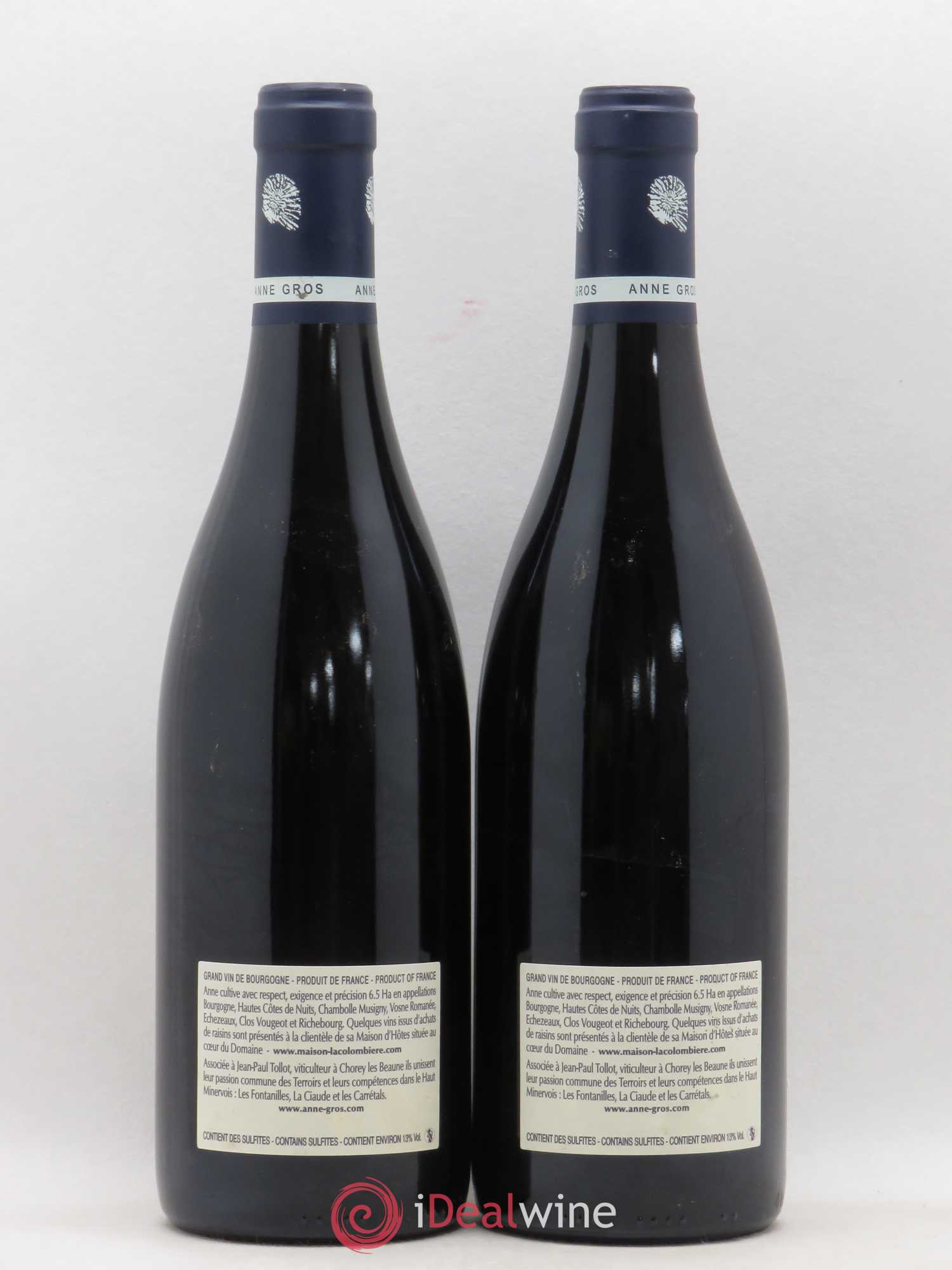 Echezeaux Grand Cru Les Loachausses Anne Gros 2014 - Lot de 2 bouteilles - 1