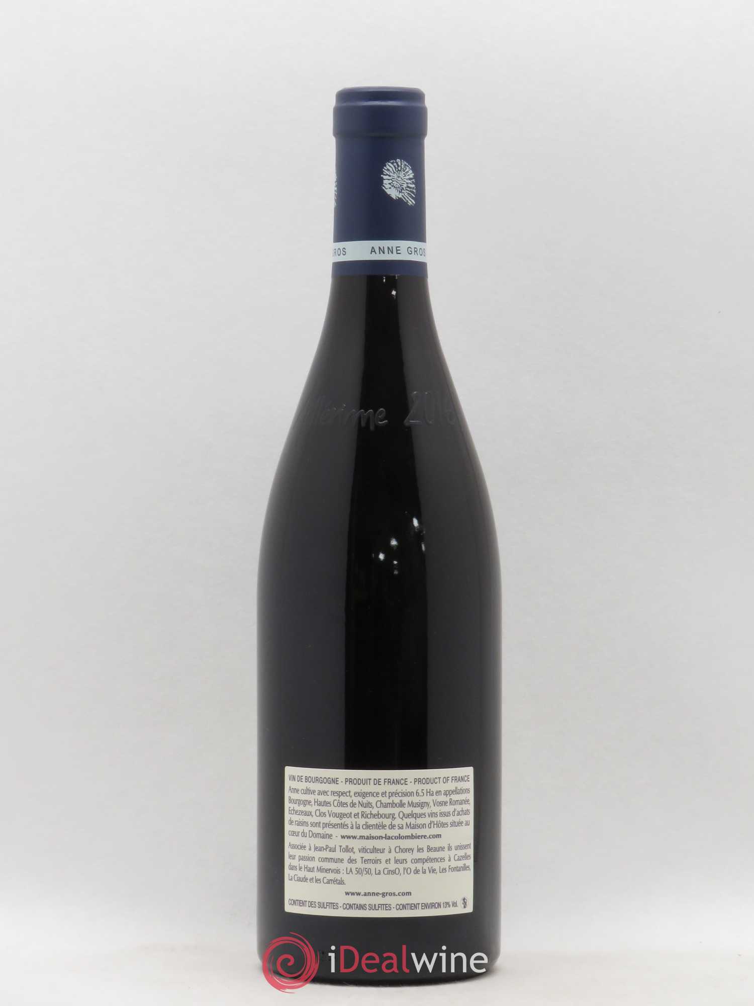 Richebourg Grand Cru Anne Gros 2016 - Lot de 1 bouteille - 1