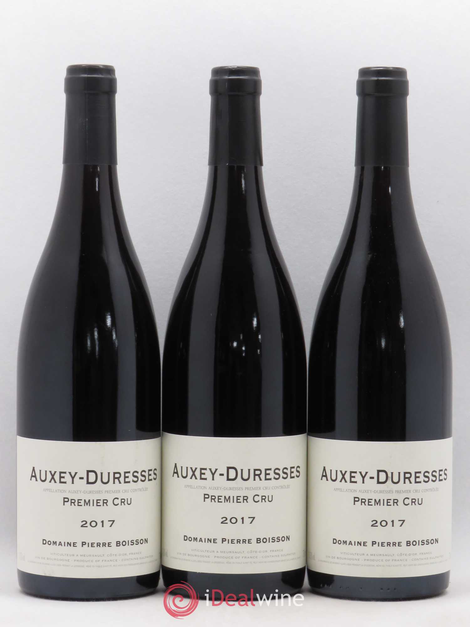 Auxey-Duresses 1er Cru Pierre Boisson (Domaine) 2017 - Lot de 3 bouteilles - 0