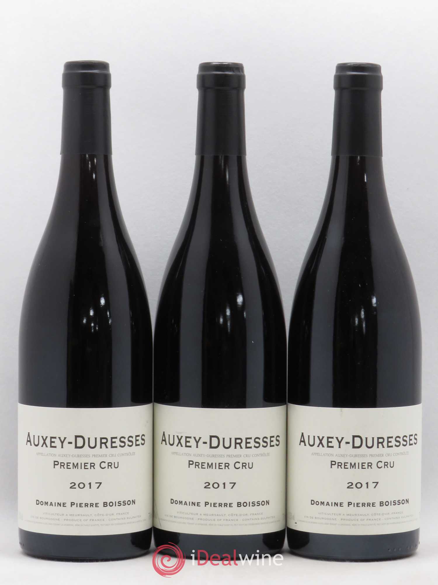 Auxey-Duresses 1er Cru Pierre Boisson (Domaine) 2017 - Lot de 3 bouteilles - 0