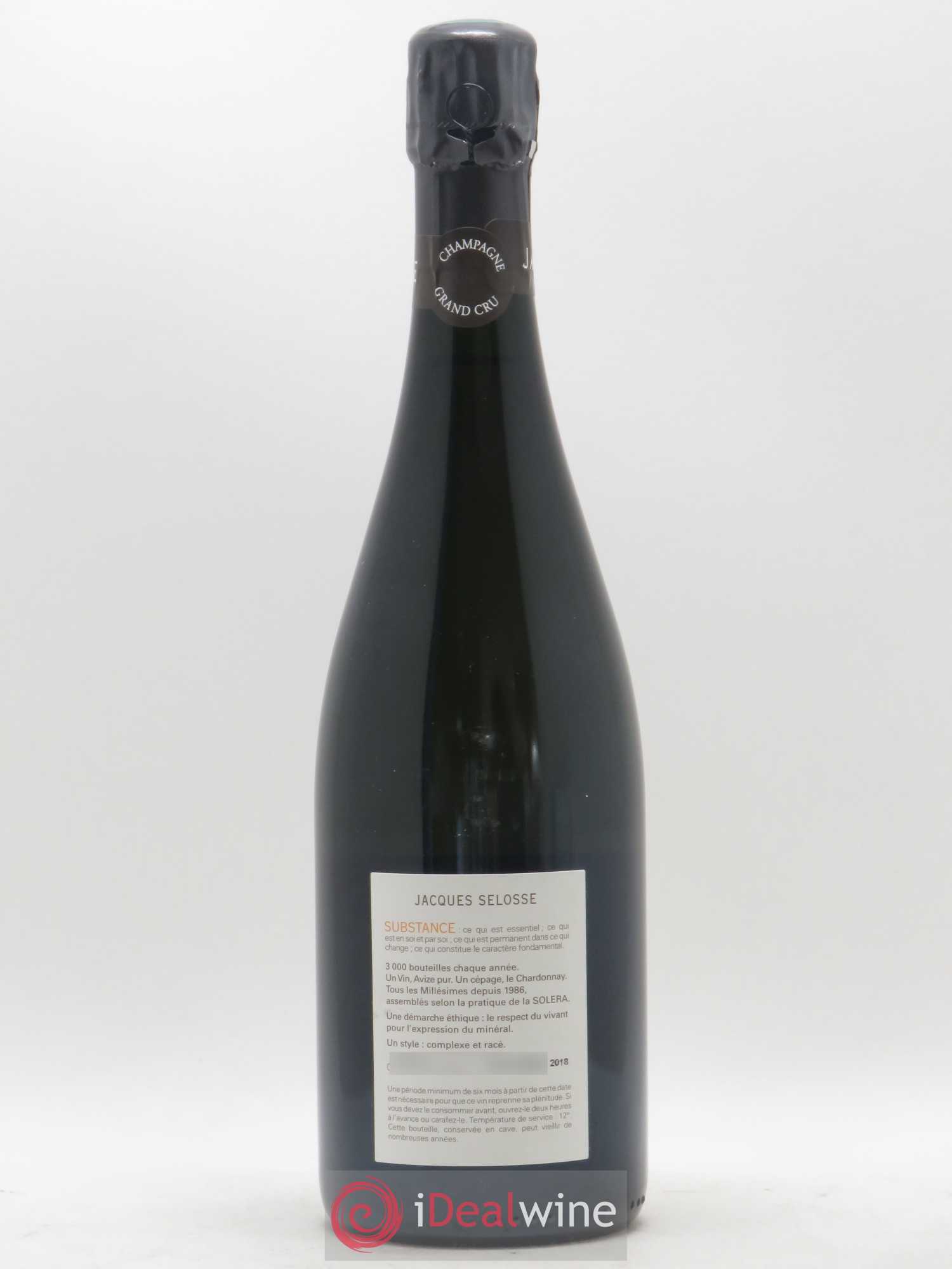 Substance Jacques Selosse - Lot de 1 bouteille - 1