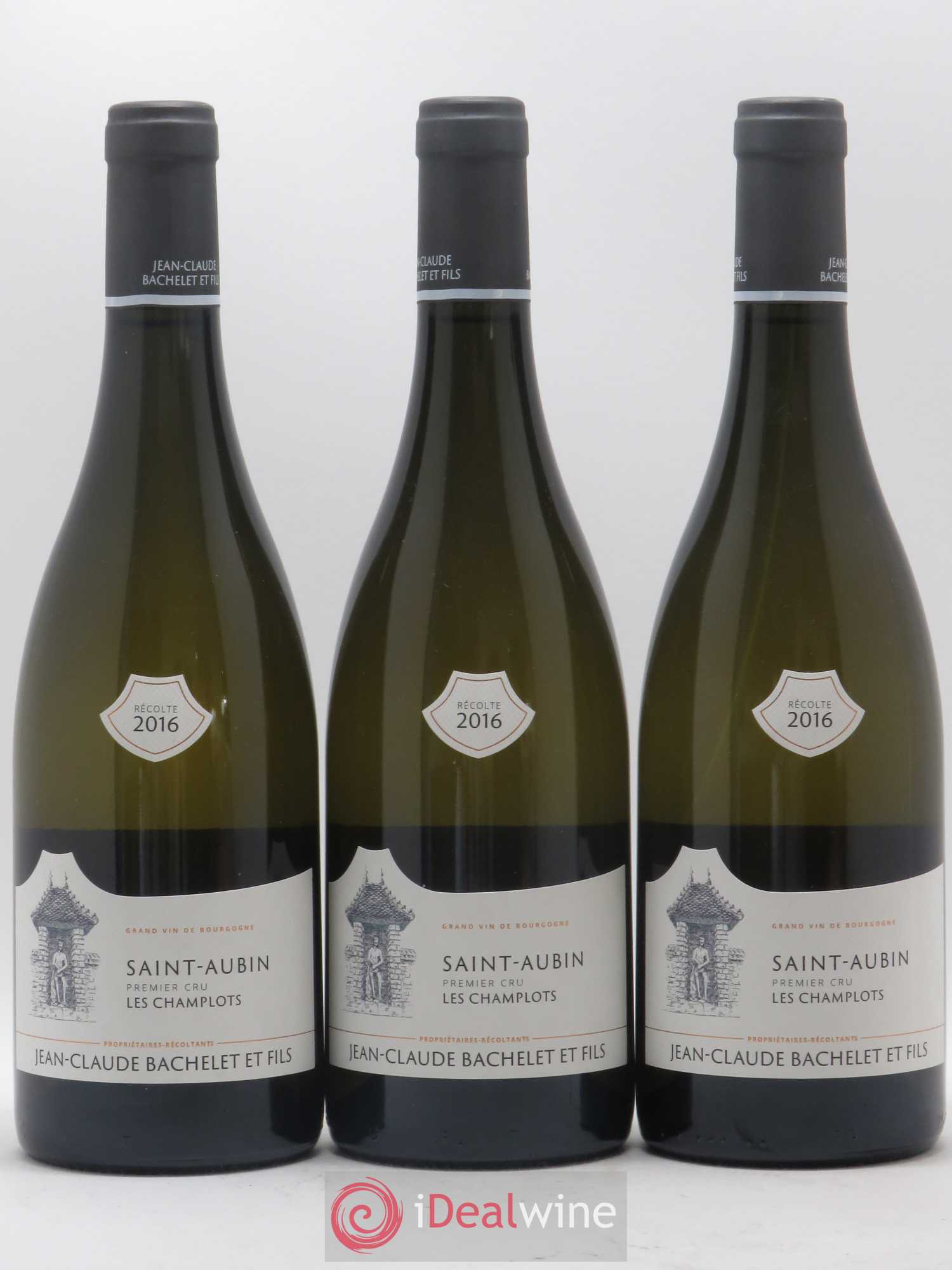 Saint-Aubin 1er Cru Les Champlots Jean-Claude Bachelet (Domaine) 2016 - Lot de 3 bouteilles - 0