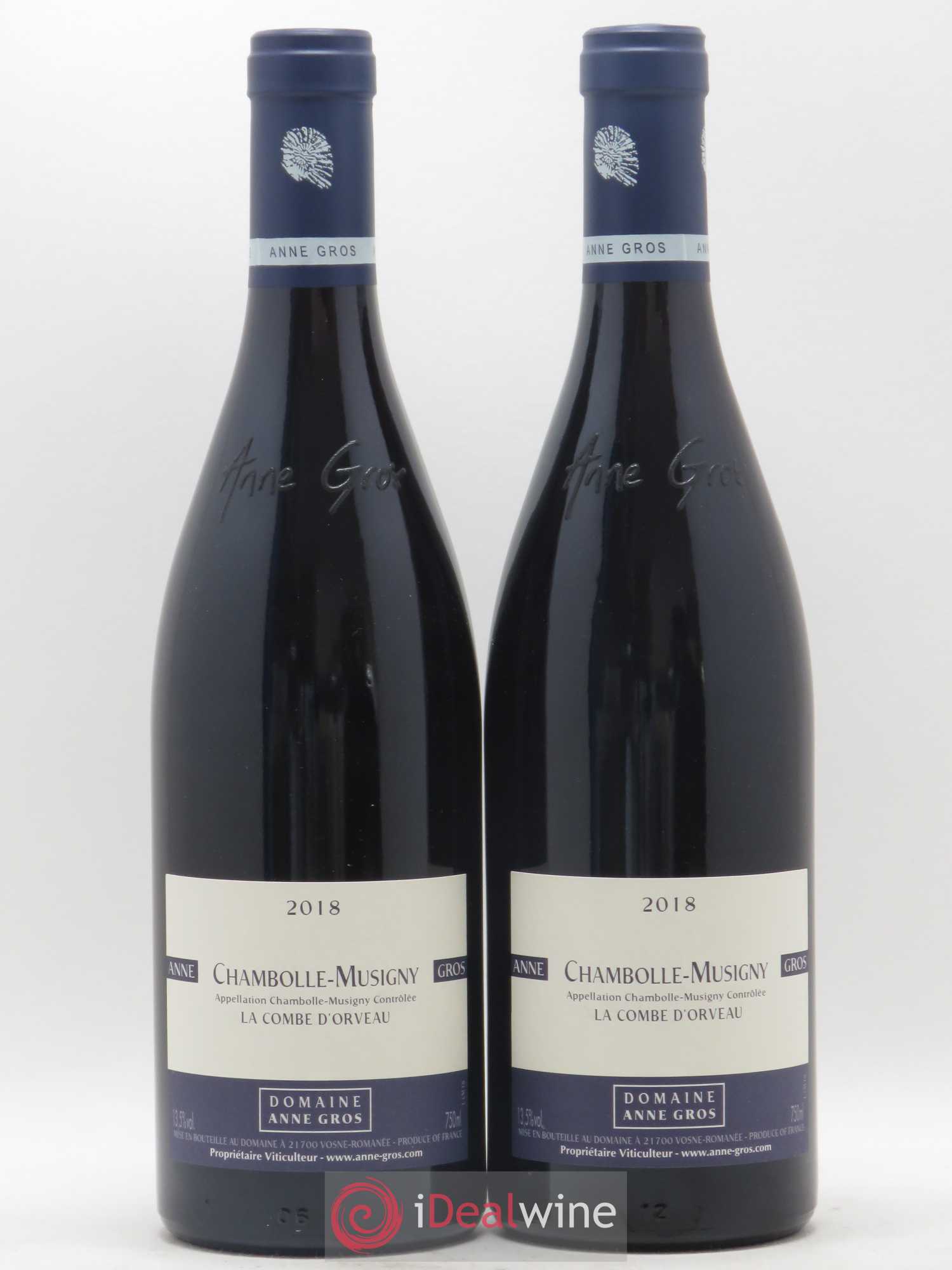 Chambolle-Musigny La Combe d'Orveau Anne Gros 2018 - Lot de 2 bouteilles - 0