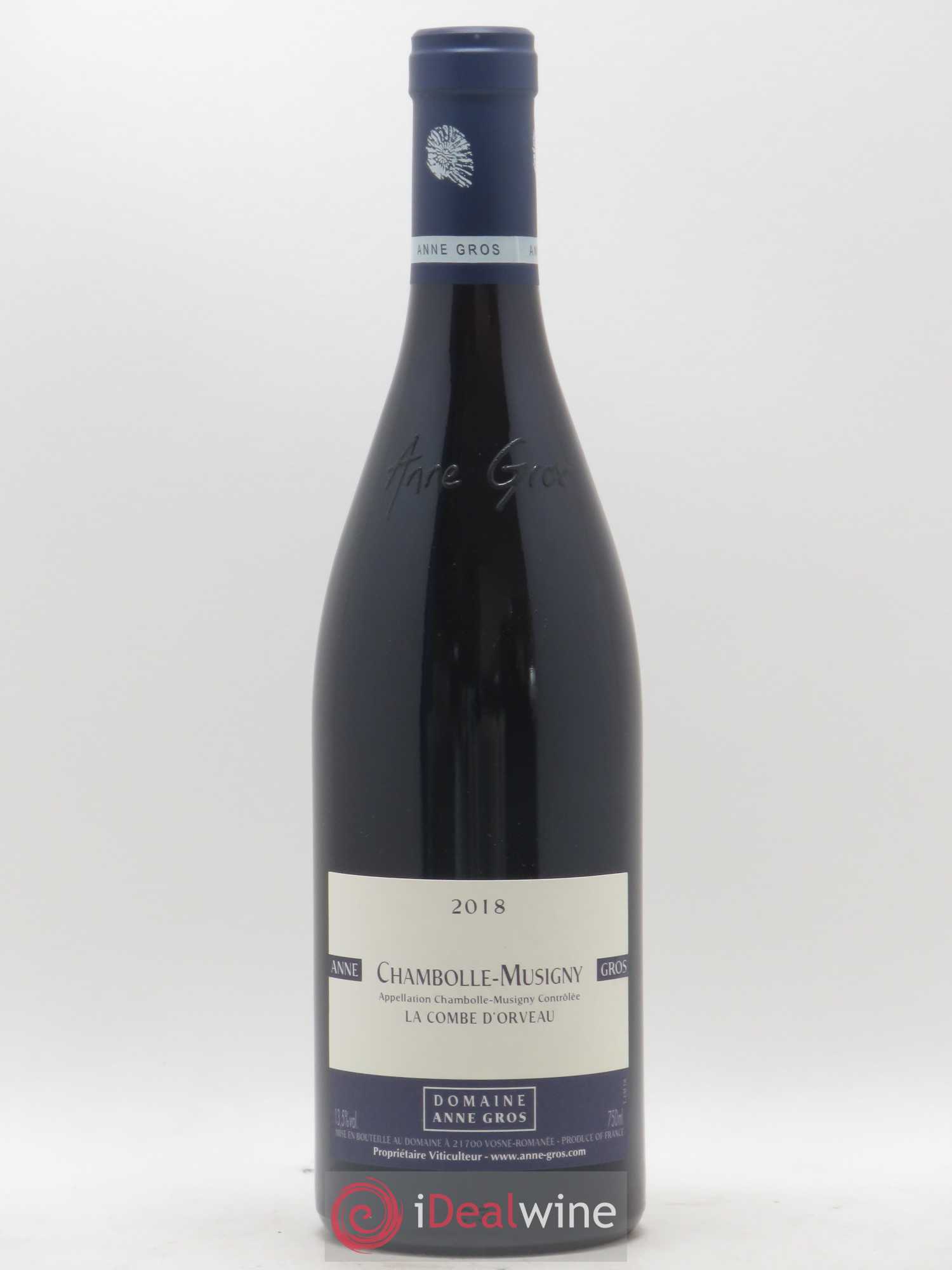 Chambolle-Musigny La Combe d'Orveau Anne Gros 2018 - Lot de 1 bouteille - 0