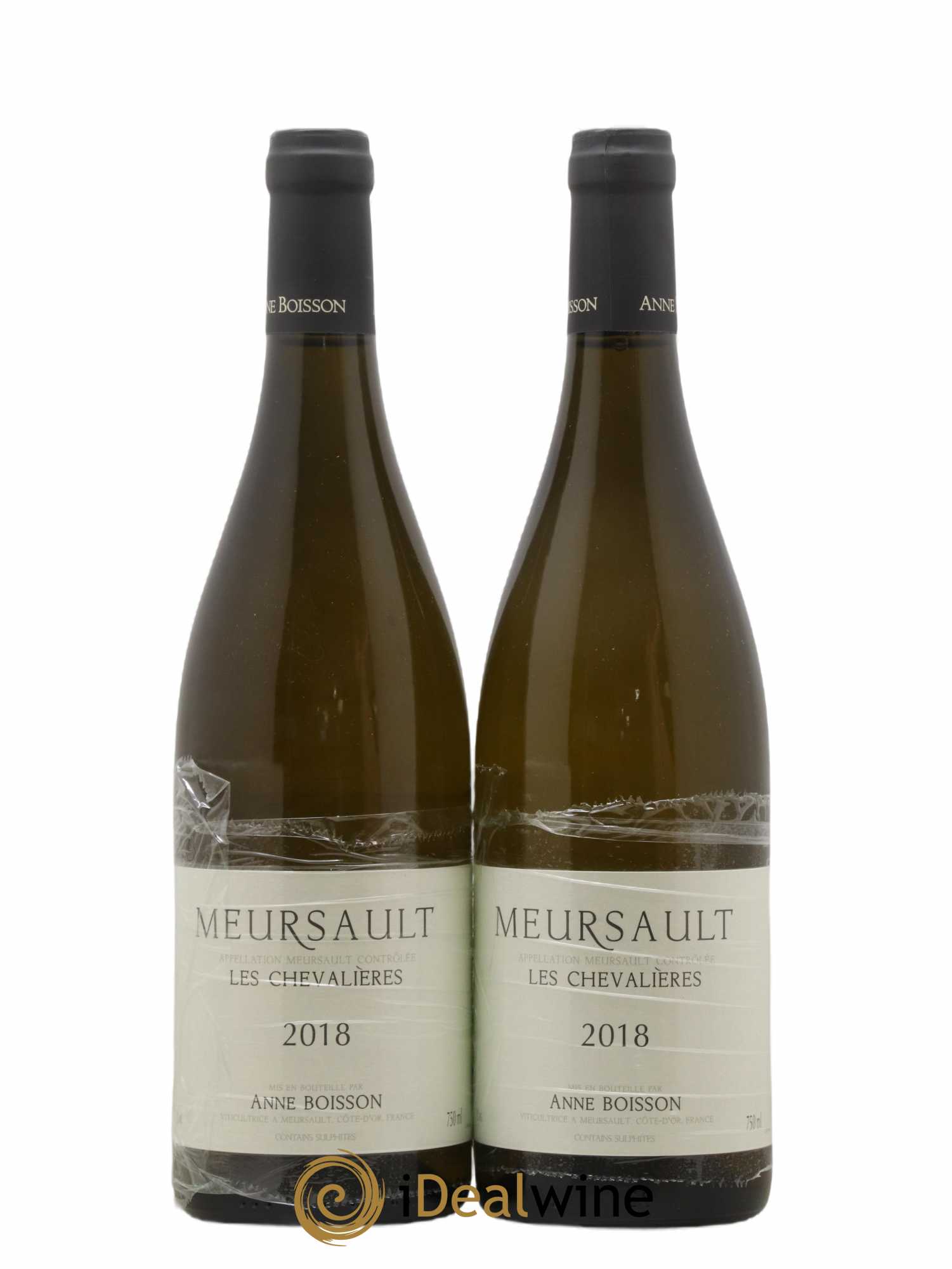 Meursault Les Chevalières Anne Boisson 2018 - Lot de 2 bouteilles - 0
