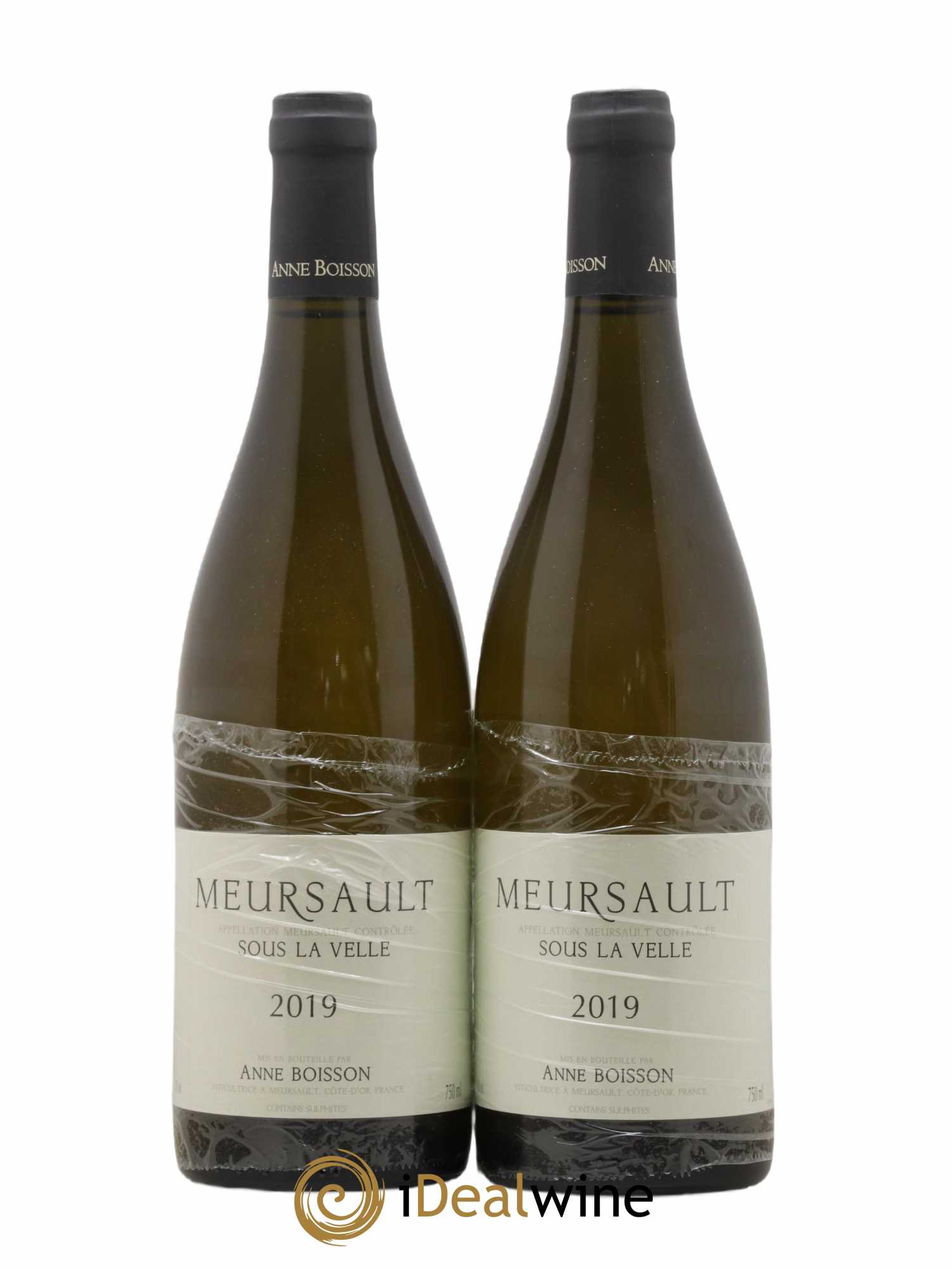 Meursault Sous la Velle Anne Boisson 2019 - Lot de 2 bouteilles - 0