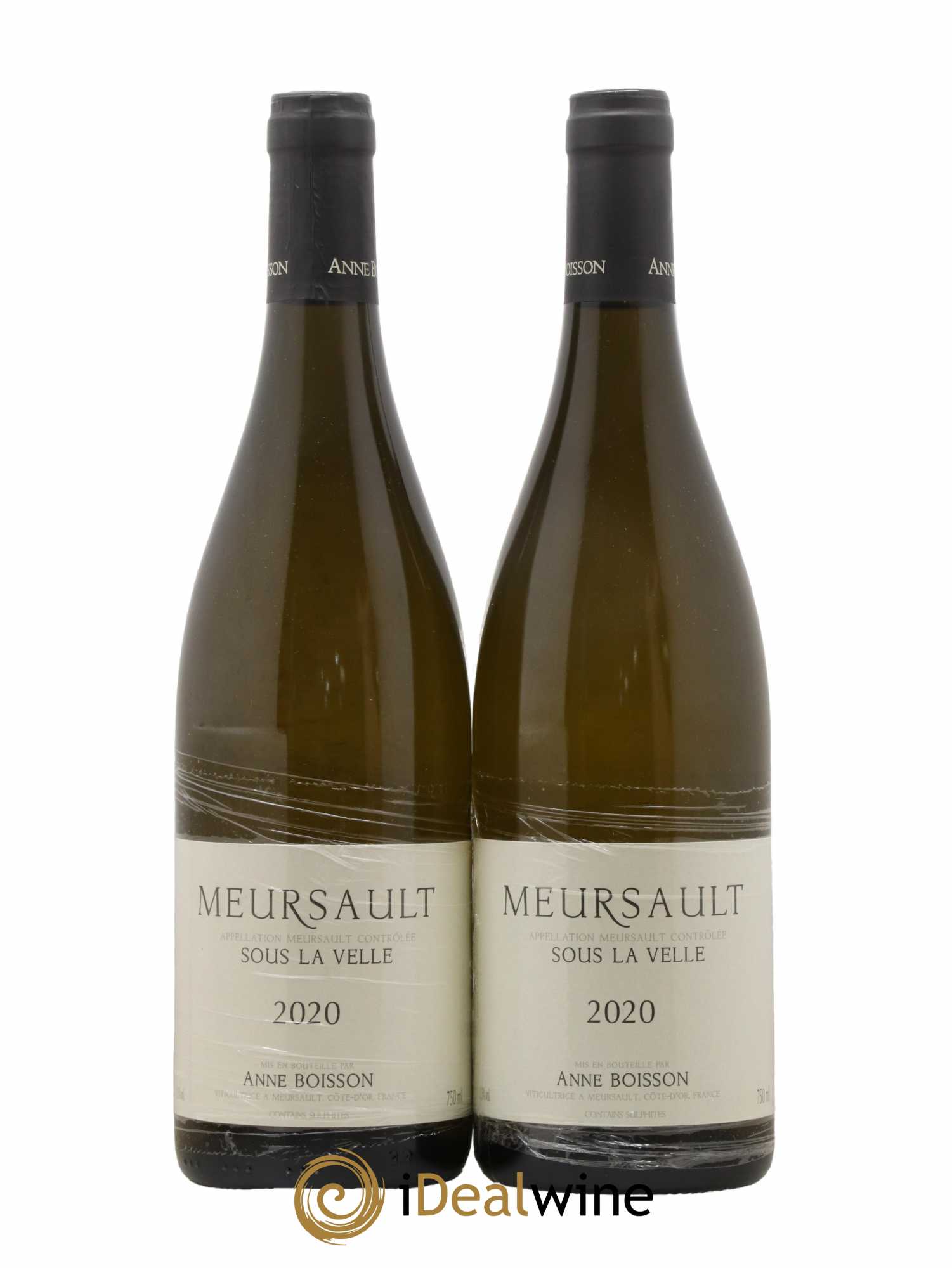 Meursault Sous la Velle Anne Boisson 2020 - Lot de 2 bouteilles - 0