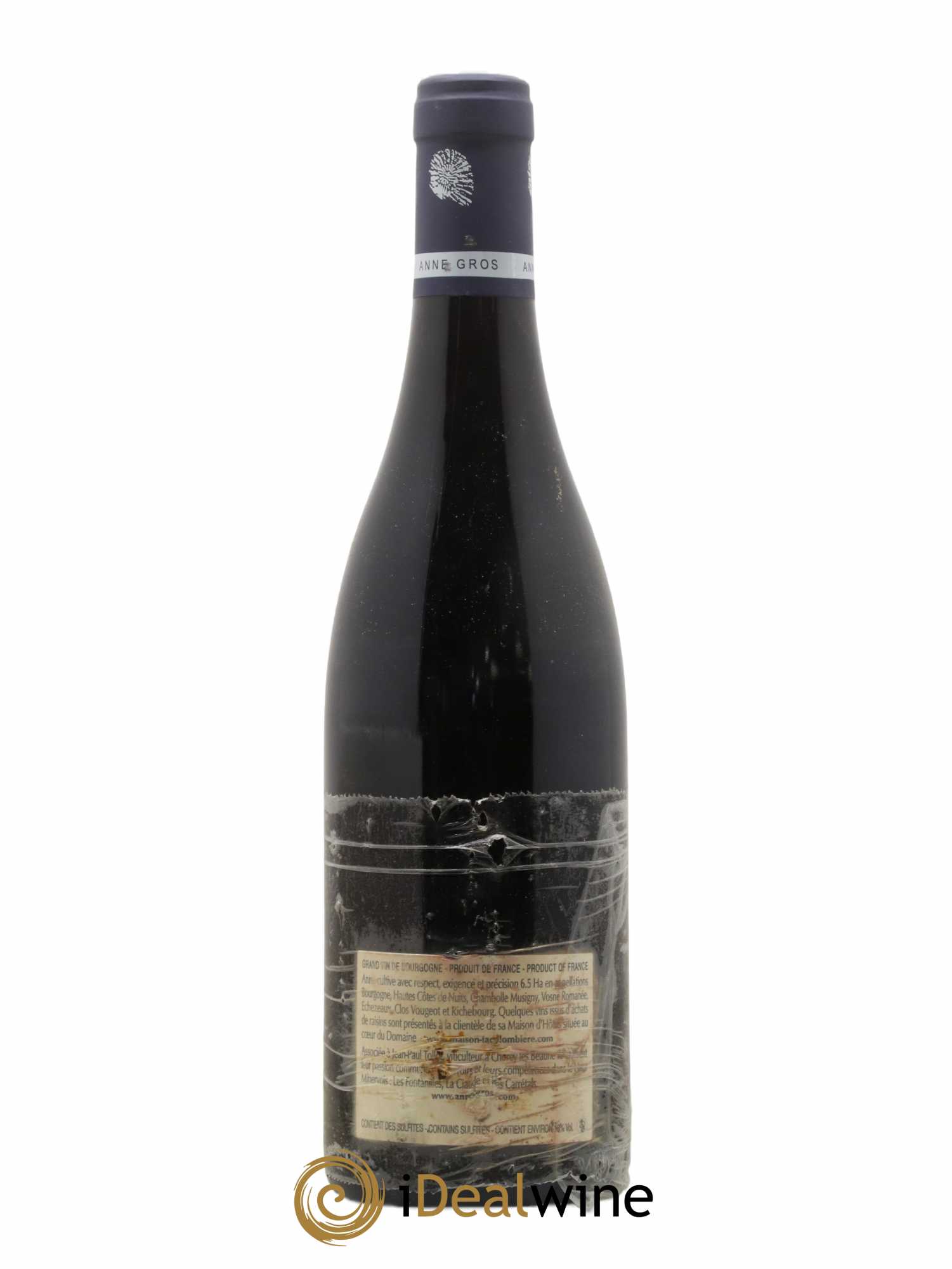 Vosne-Romanée Les Barreaux Anne Gros 2010 - Lot de 1 bouteille - 1