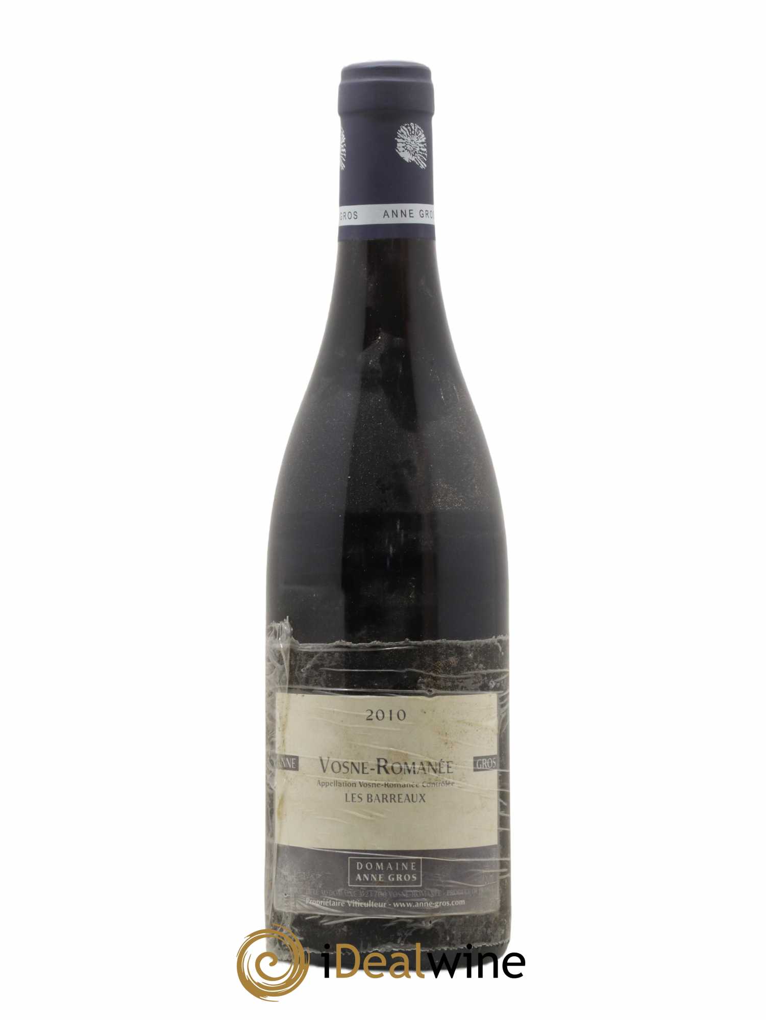 Vosne-Romanée Les Barreaux Anne Gros 2010 - Lot de 1 bouteille - 0
