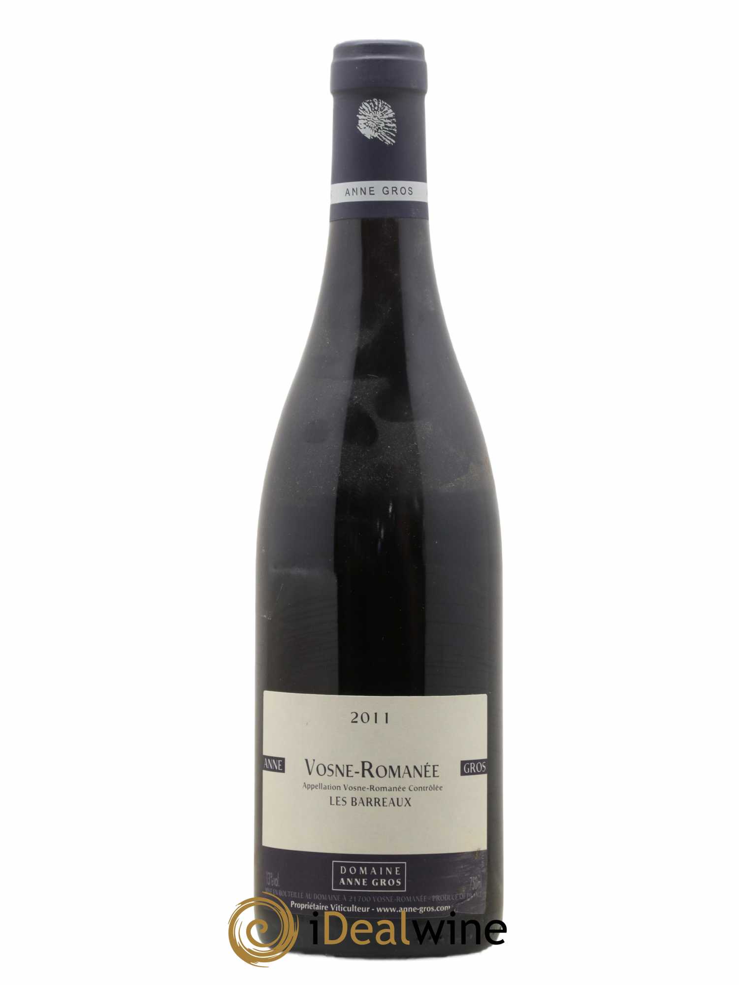 Vosne-Romanée Les Barreaux Anne Gros 2011 - Lot of 1 bottle - 0