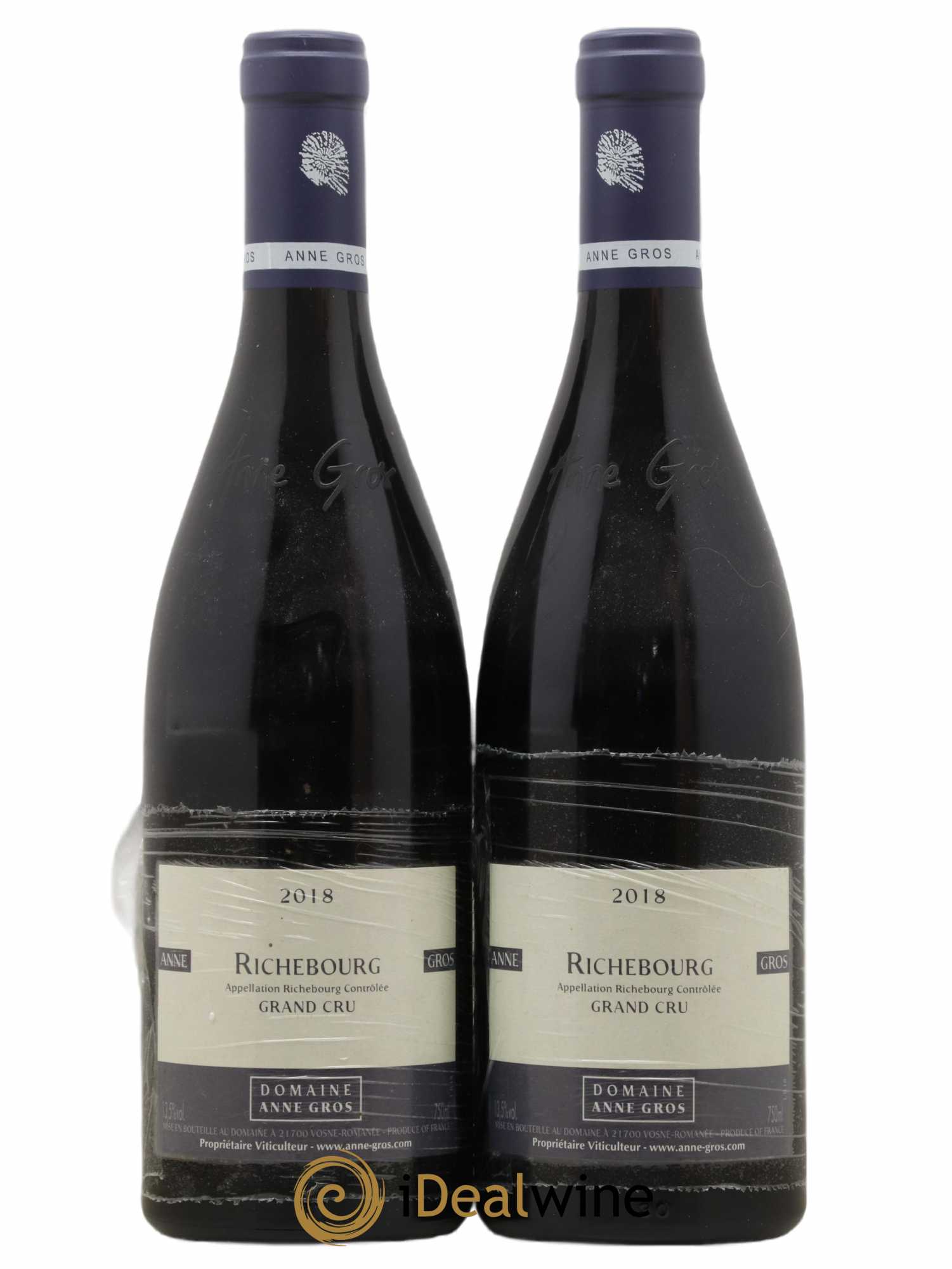 Richebourg Grand Cru Anne Gros 2018 - Posten von 2 Flaschen - 0