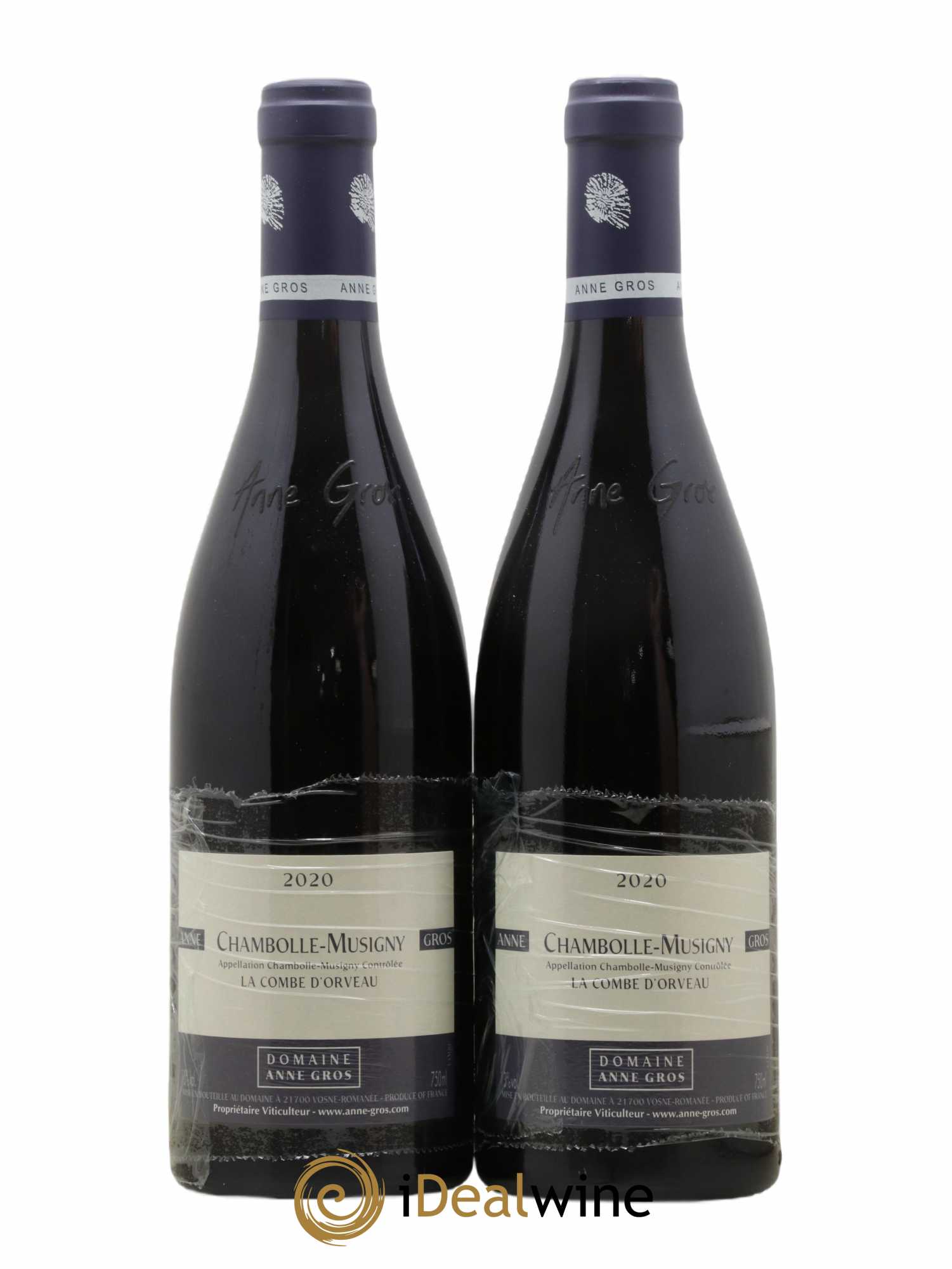 Chambolle-Musigny La Combe d'Orveau Anne Gros 2020 - Lot de 2 bouteilles - 0